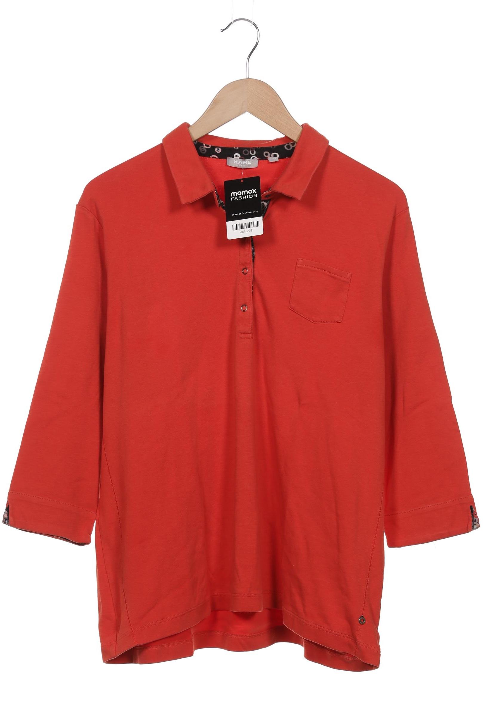 

Rabe Damen Langarmshirt, rot, Gr. 50