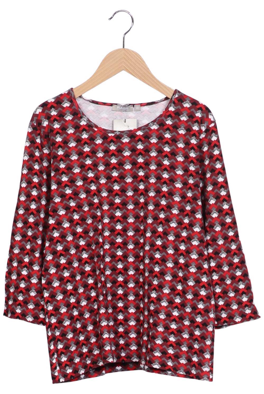 

Rabe Damen Langarmshirt, rot, Gr. 40