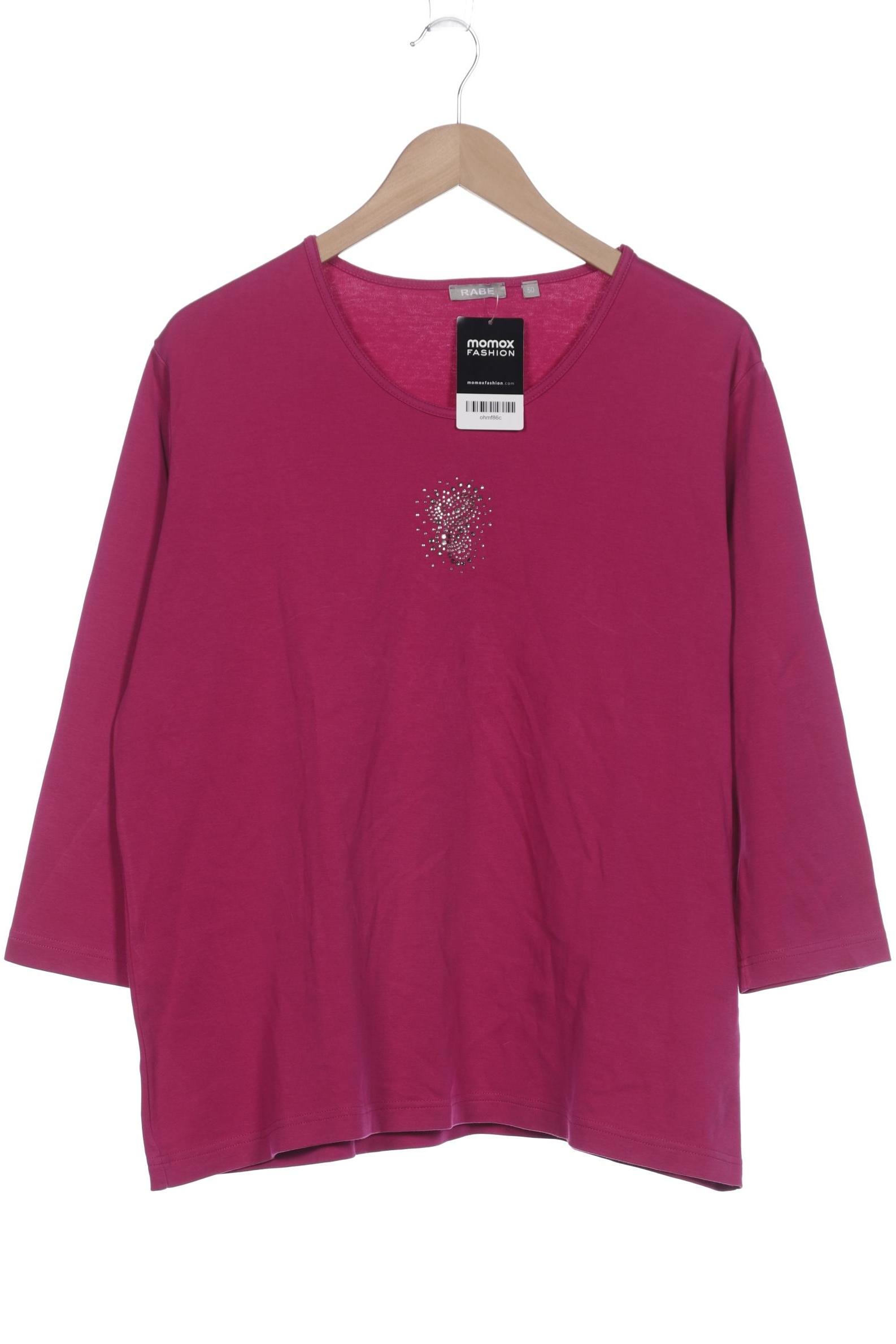 

Rabe Damen Langarmshirt, pink, Gr. 50