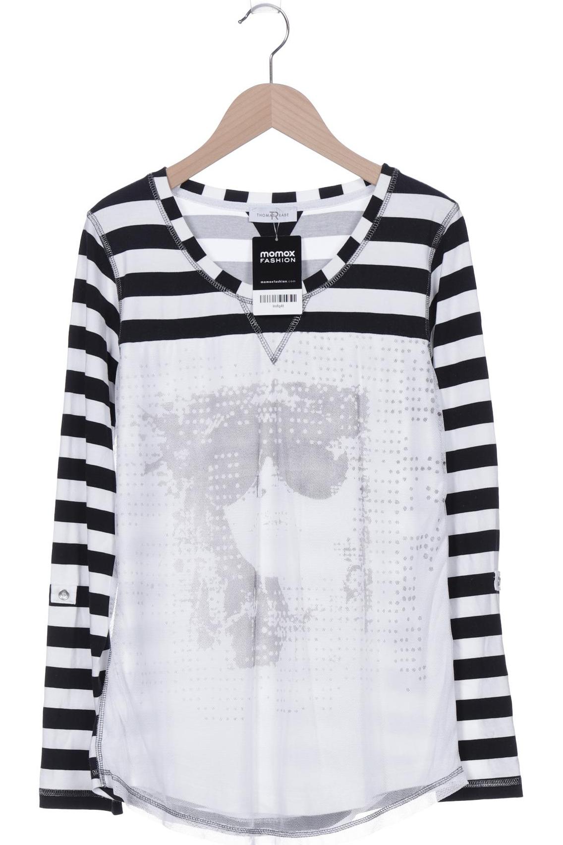 

Rabe Damen Langarmshirt, weiß, Gr. 38