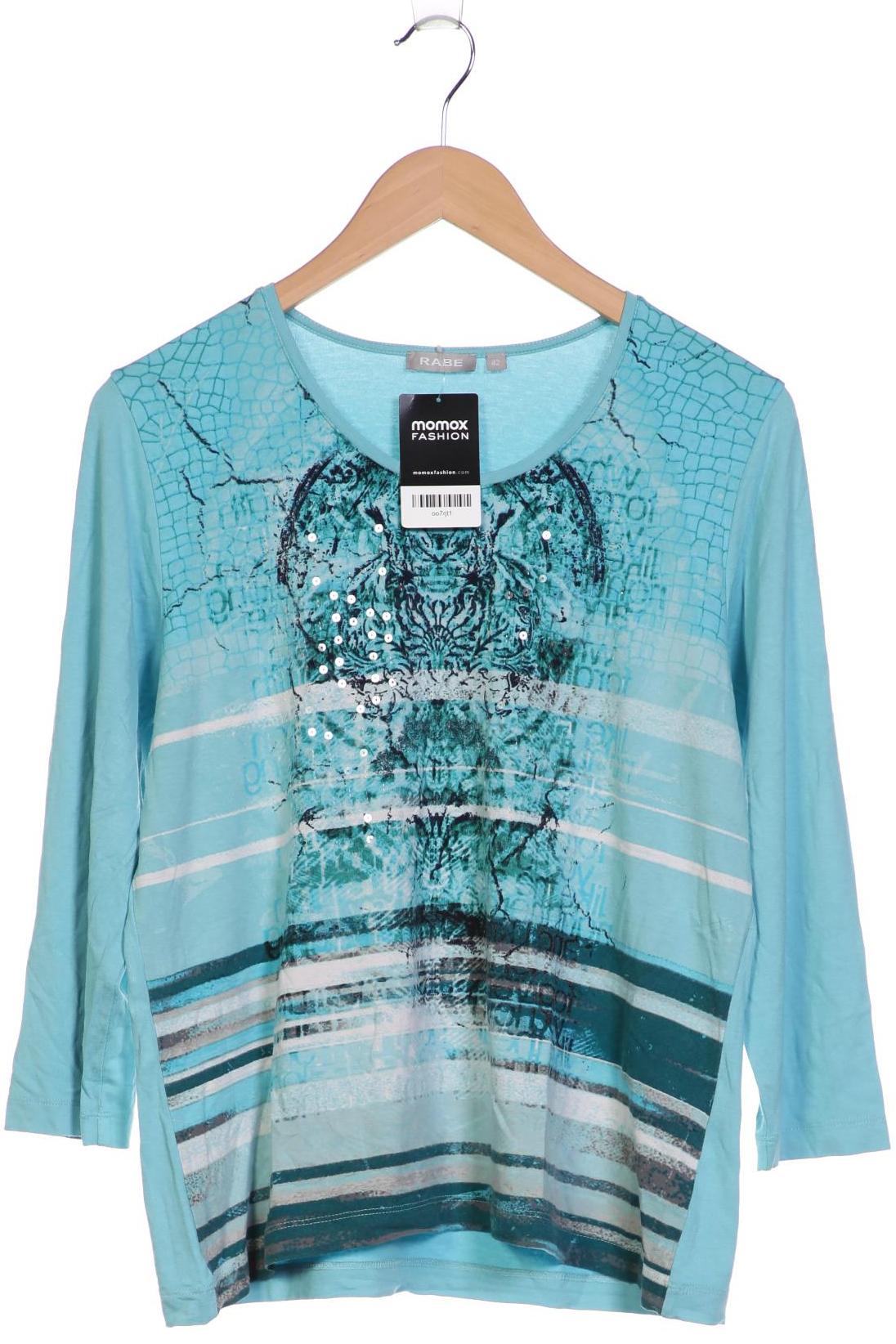 

Rabe Damen Langarmshirt, blau, Gr. 42