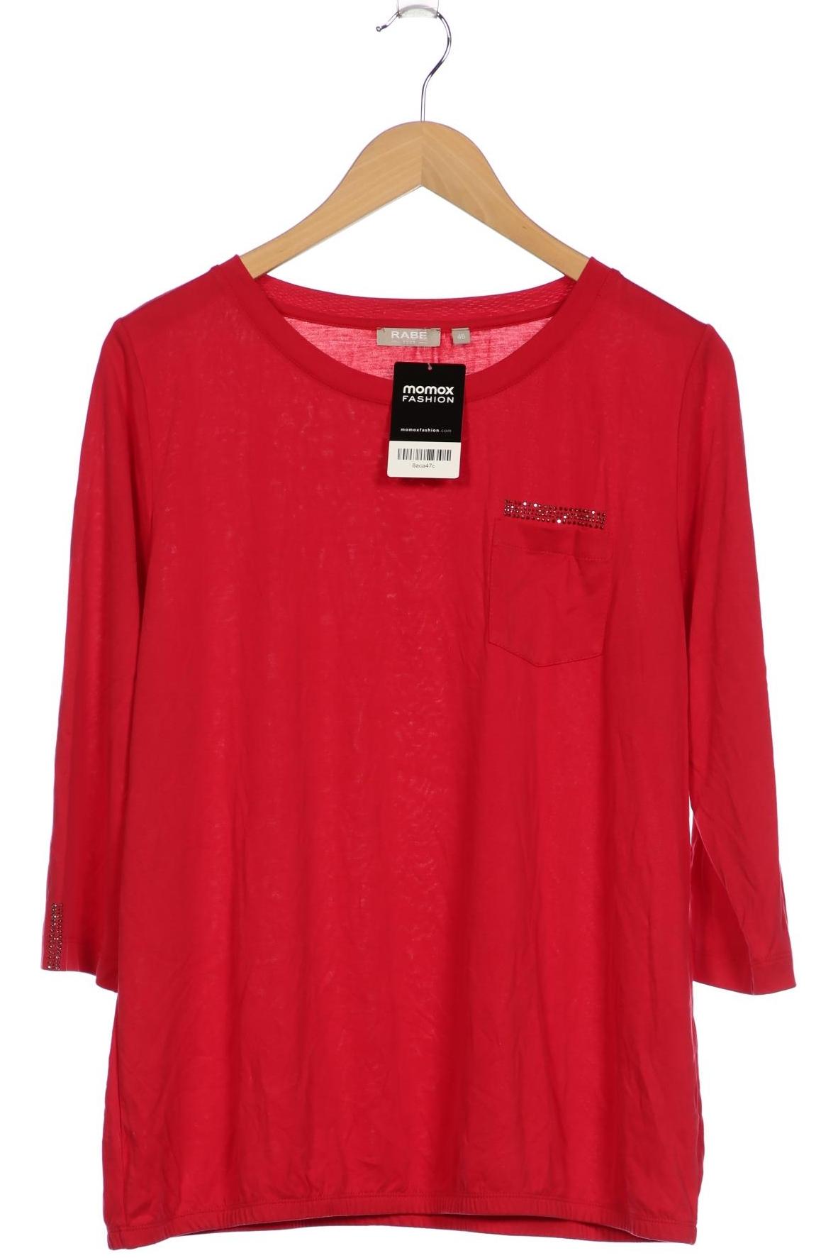 

Rabe Damen Langarmshirt, rot, Gr. 46