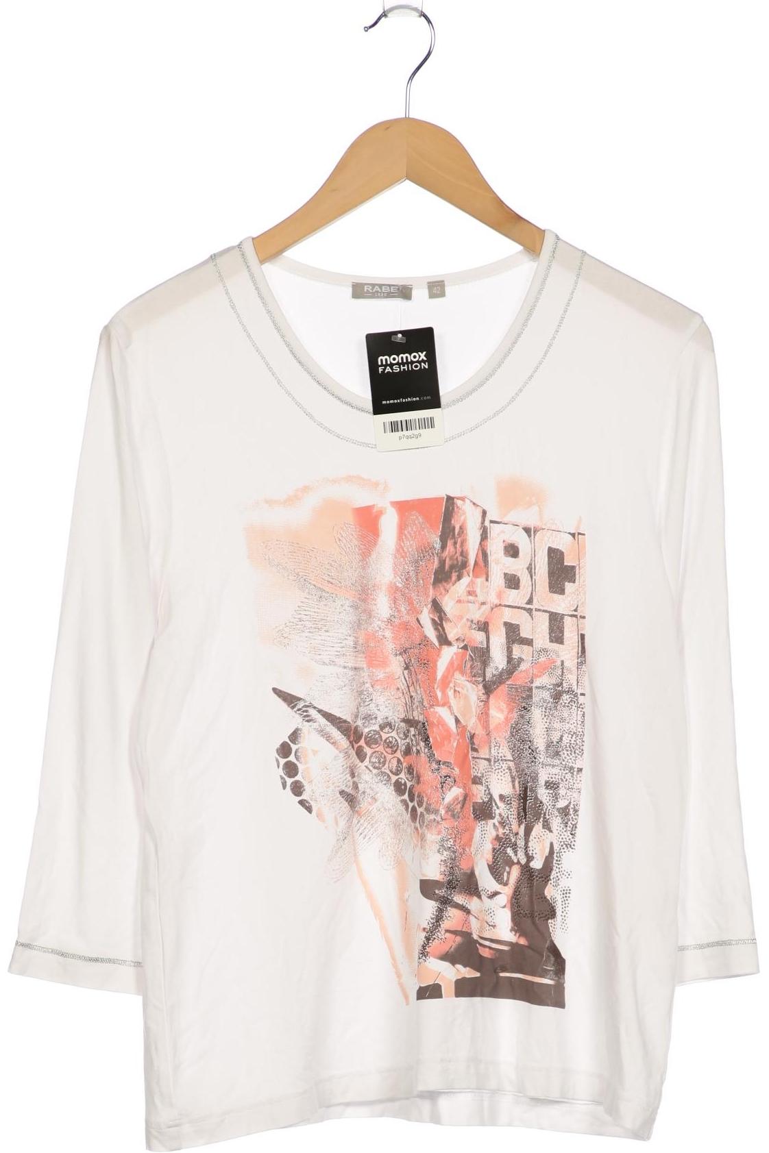 

Rabe Damen Langarmshirt, weiß, Gr. 42