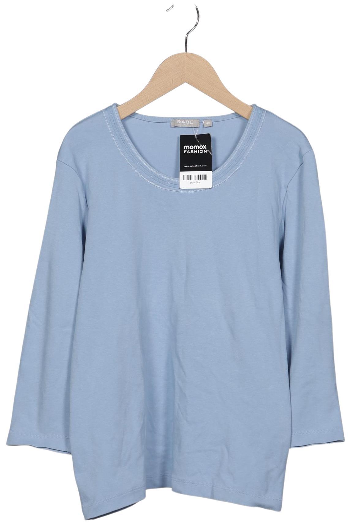 

Rabe Damen Langarmshirt, hellblau, Gr. 40