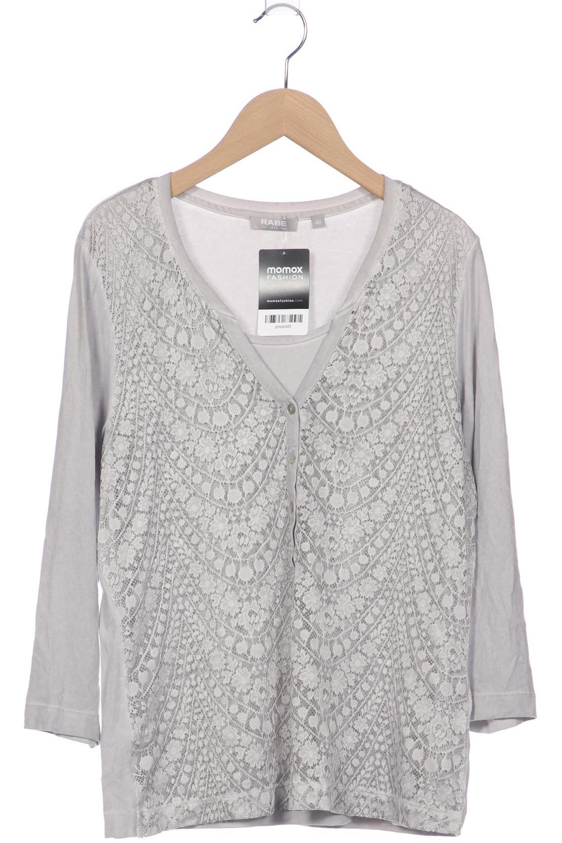 

Rabe Damen Langarmshirt, grau, Gr. 40