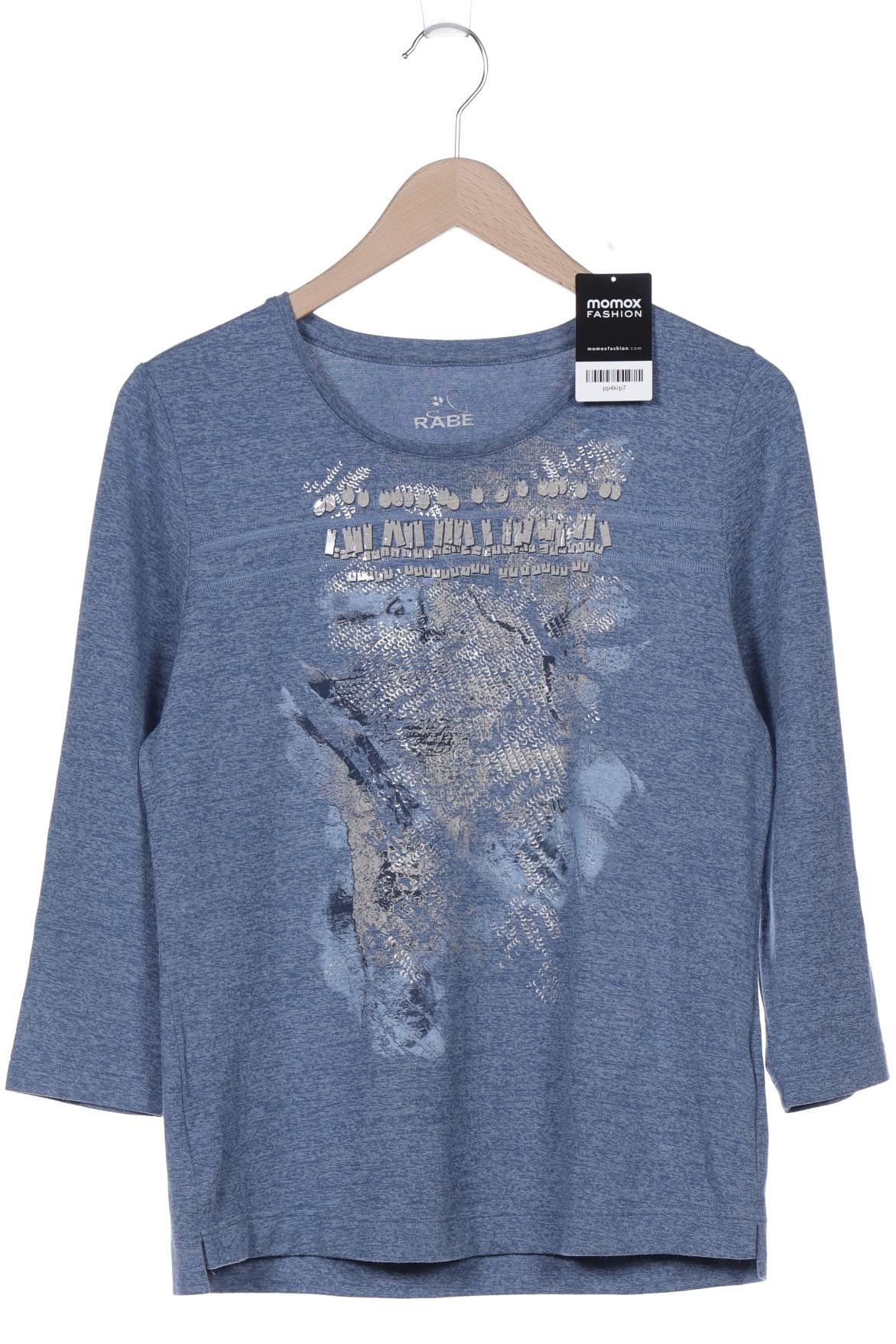 

Rabe Damen Langarmshirt, blau, Gr. 40