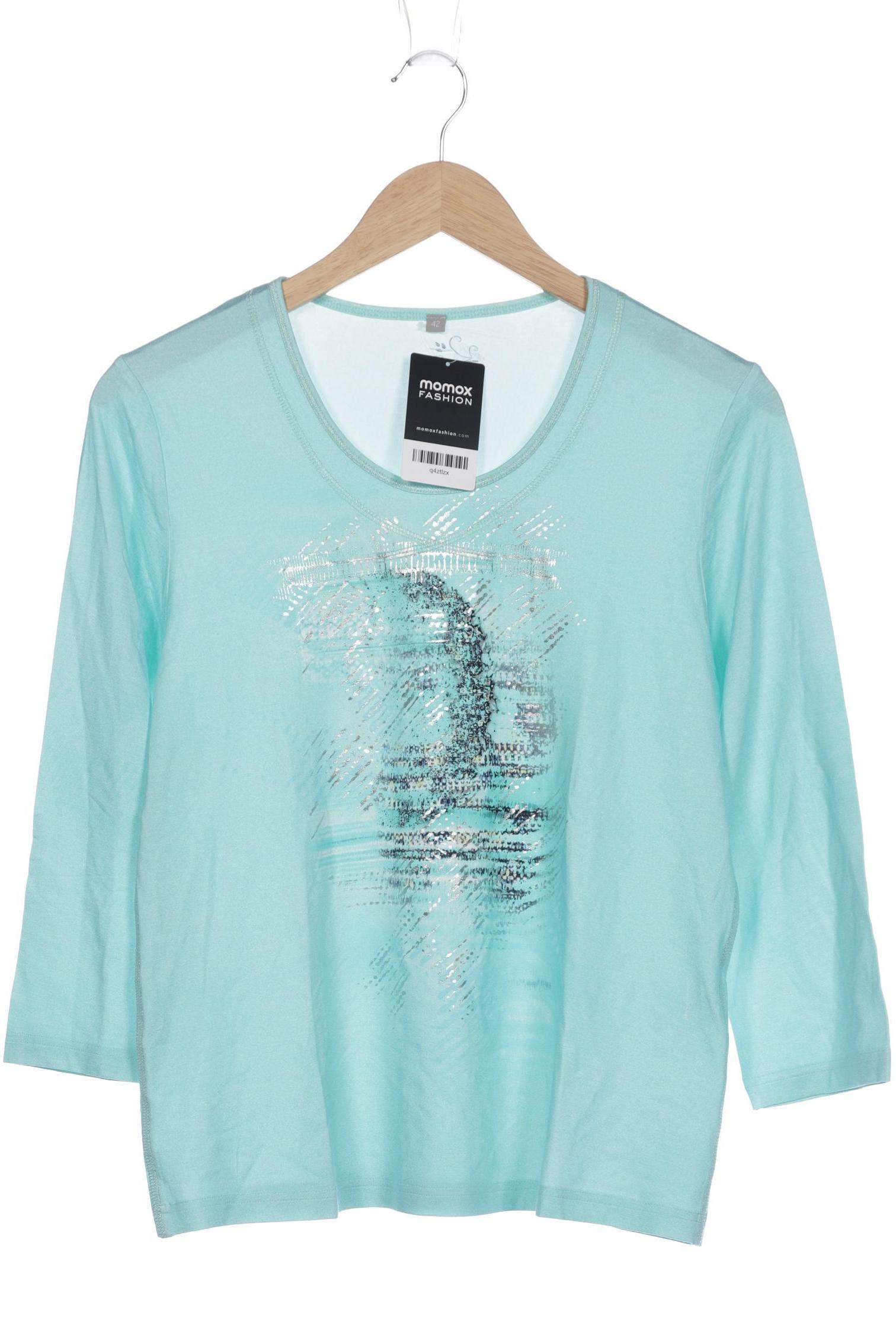 

Rabe Damen Langarmshirt, türkis, Gr. 42