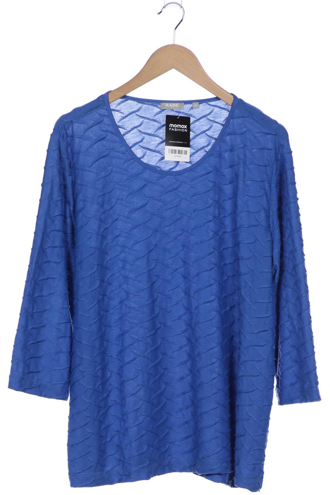 

Rabe Damen Langarmshirt, blau, Gr. 50