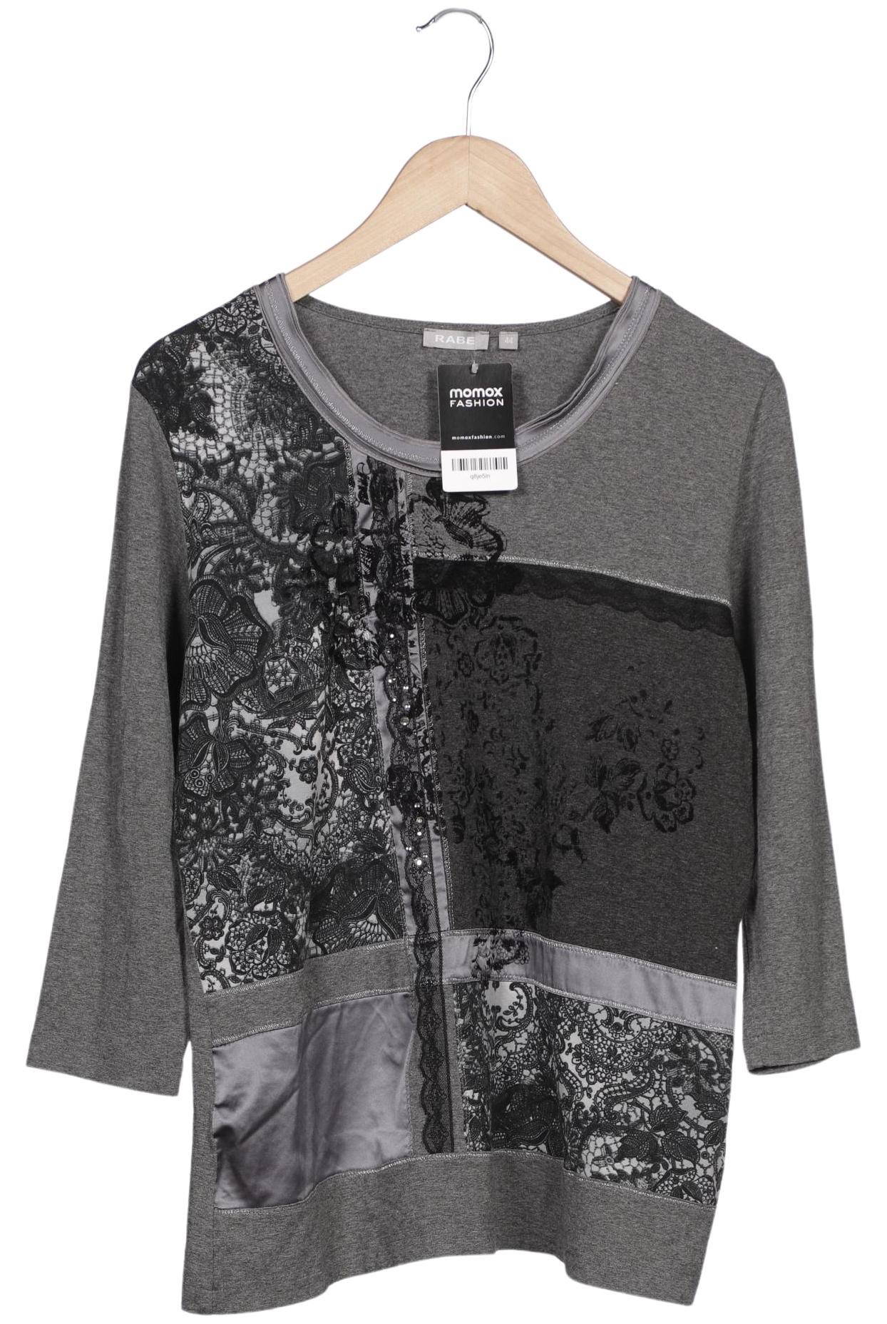 

Rabe Damen Langarmshirt, grau, Gr. 44