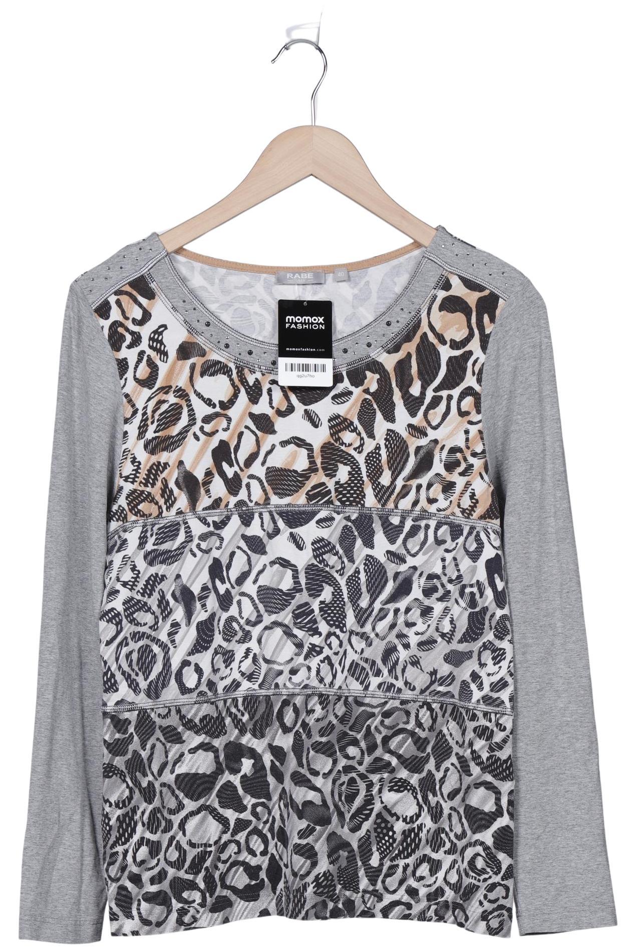 

Rabe Damen Langarmshirt, grau, Gr. 40