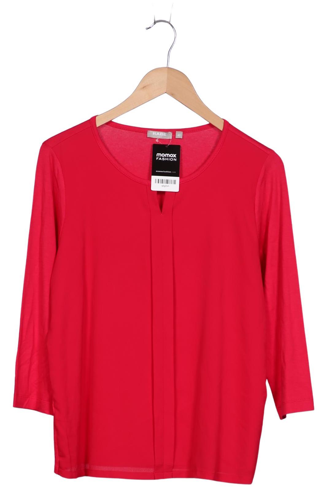 

Rabe Damen Langarmshirt, rot, Gr. 40