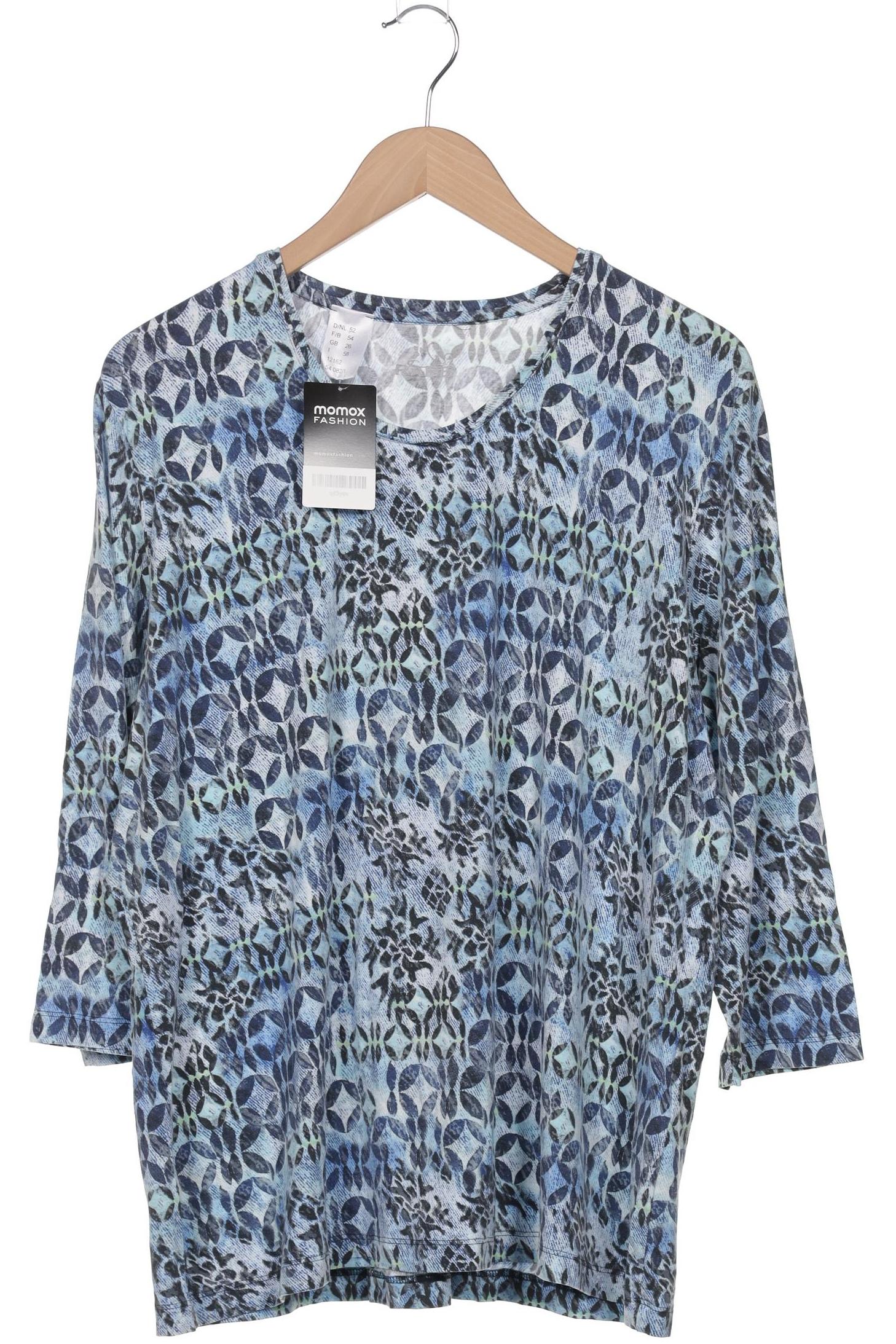

Rabe Damen Langarmshirt, blau, Gr. 52