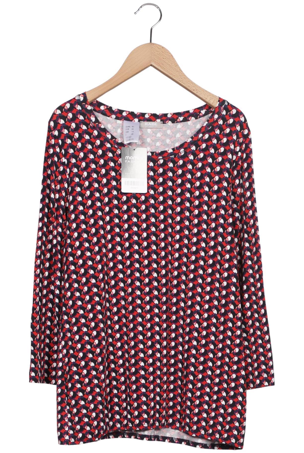 

Rabe Damen Langarmshirt, rot, Gr. 40