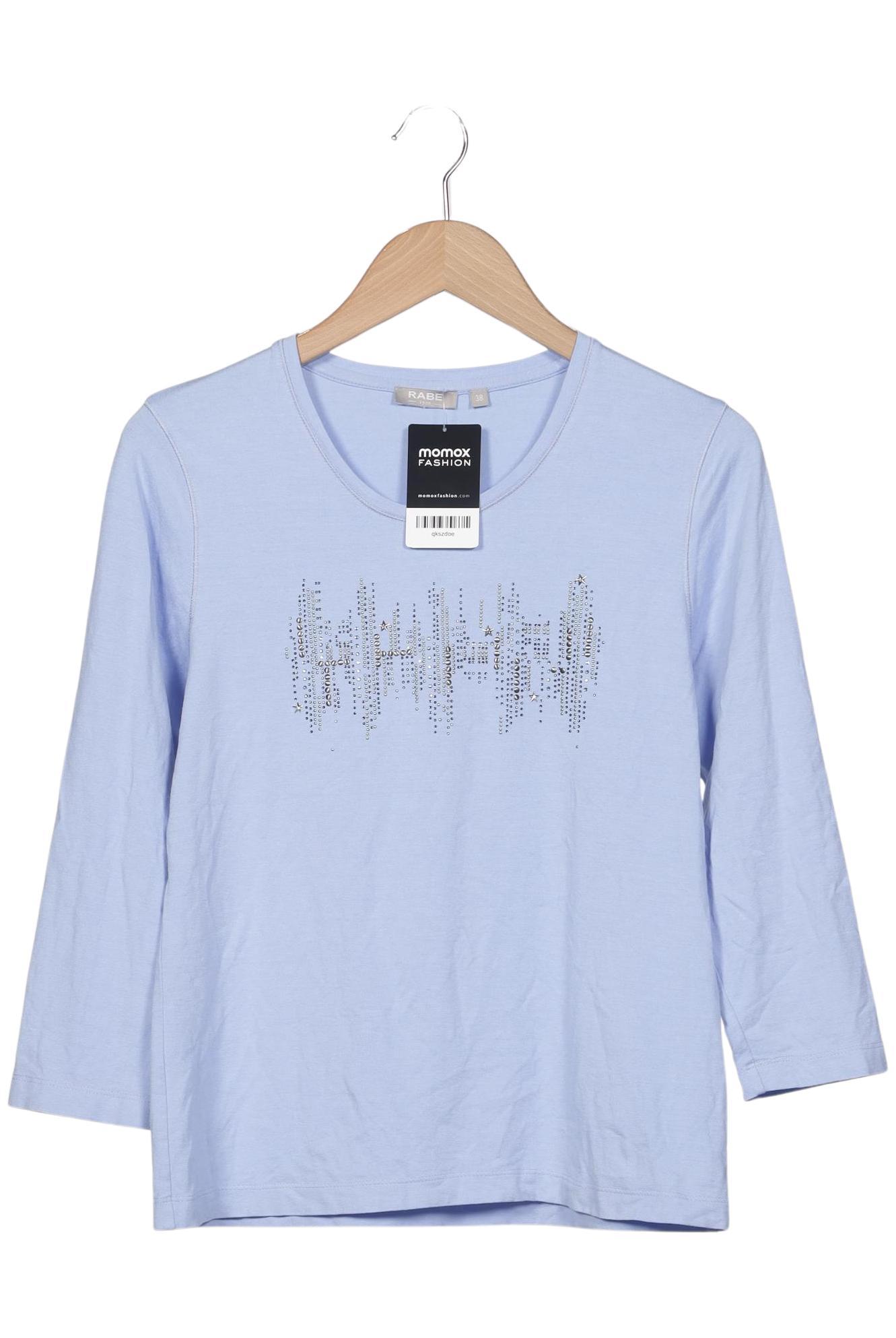 

Rabe Damen Langarmshirt, hellblau, Gr. 38