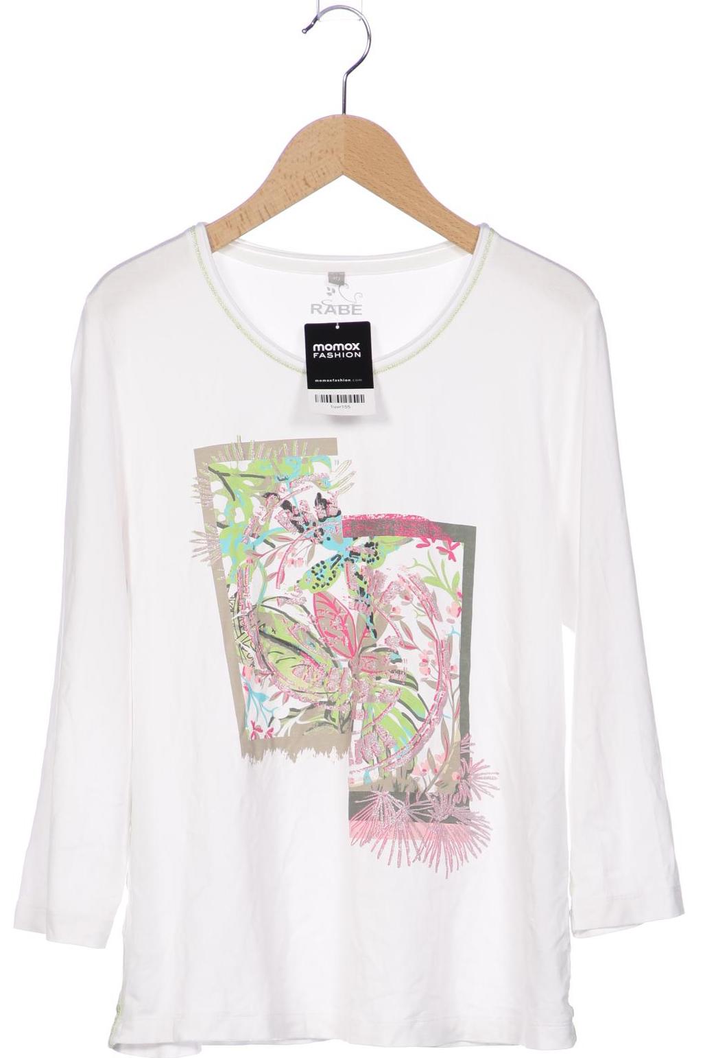 

Rabe Damen Langarmshirt, weiß, Gr. 40