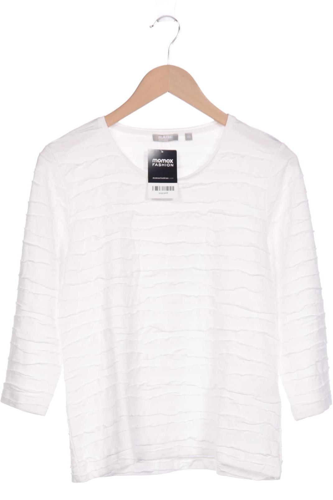 

Rabe Damen Langarmshirt, weiß, Gr. 40