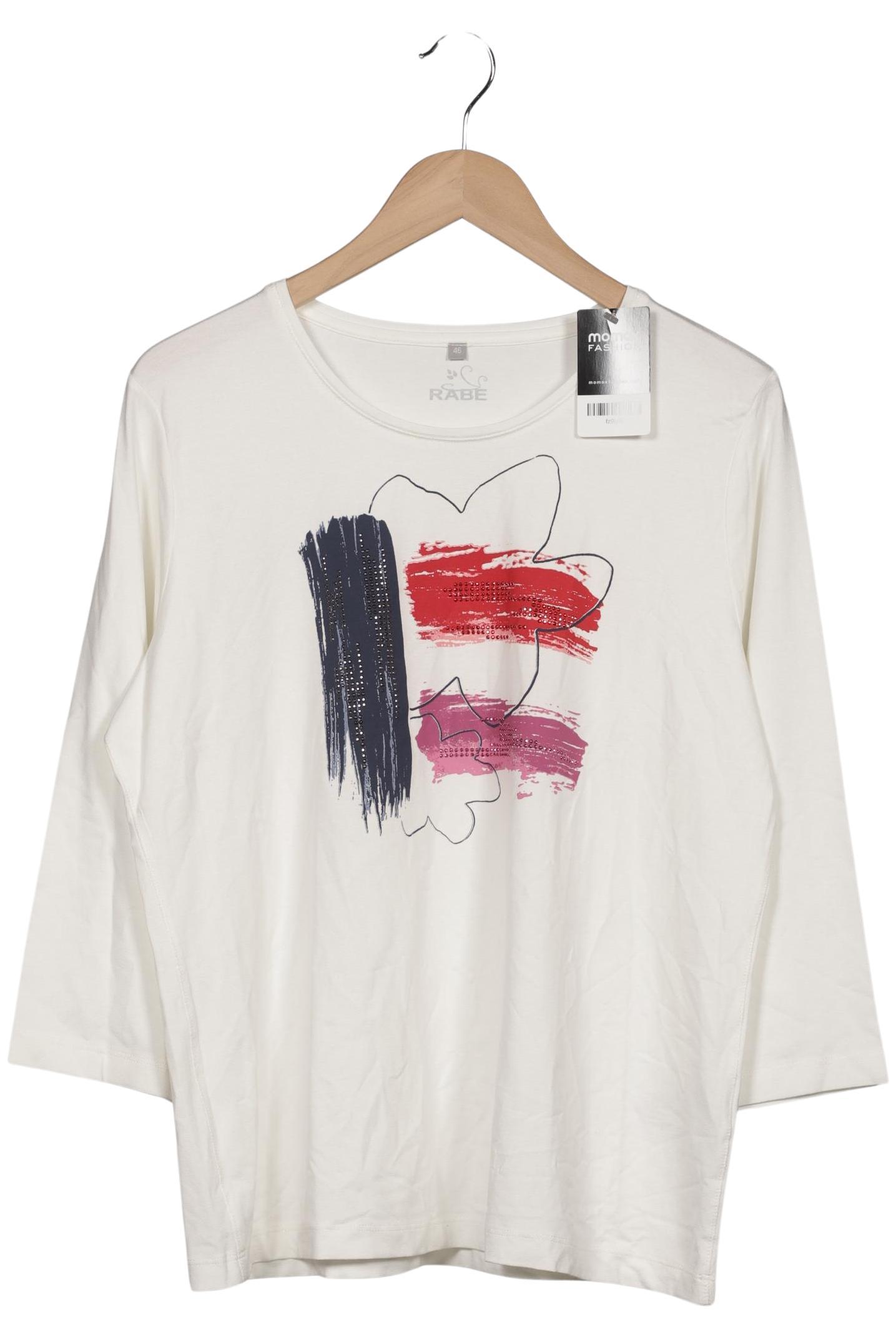 

Rabe Damen Langarmshirt, cremeweiß, Gr. 46