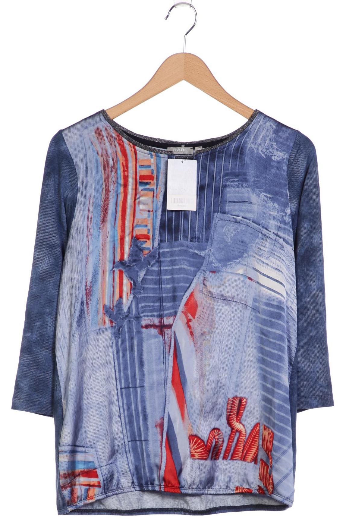 

Rabe Damen Langarmshirt, blau, Gr. 40