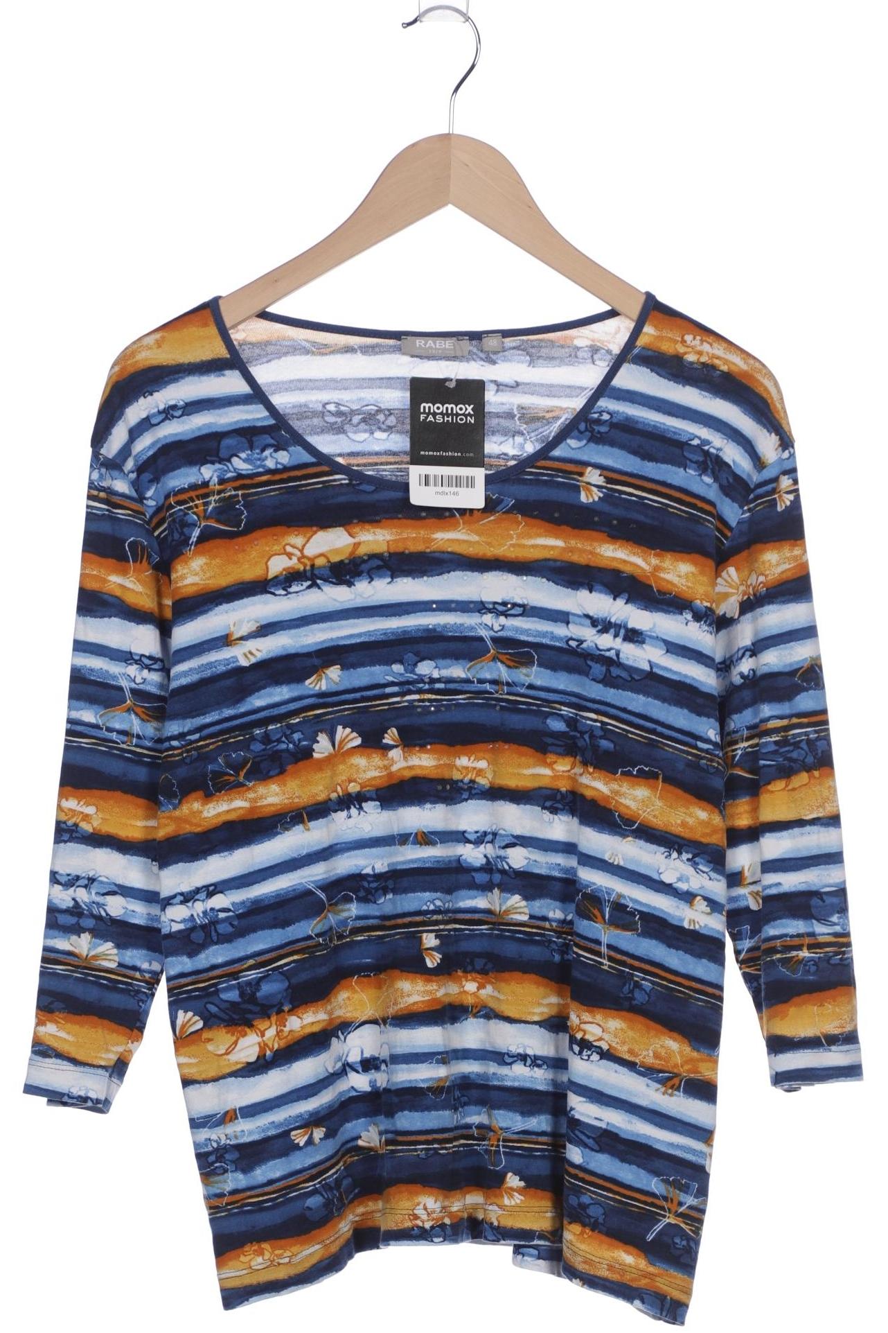 

Rabe Damen Langarmshirt, blau, Gr. 48