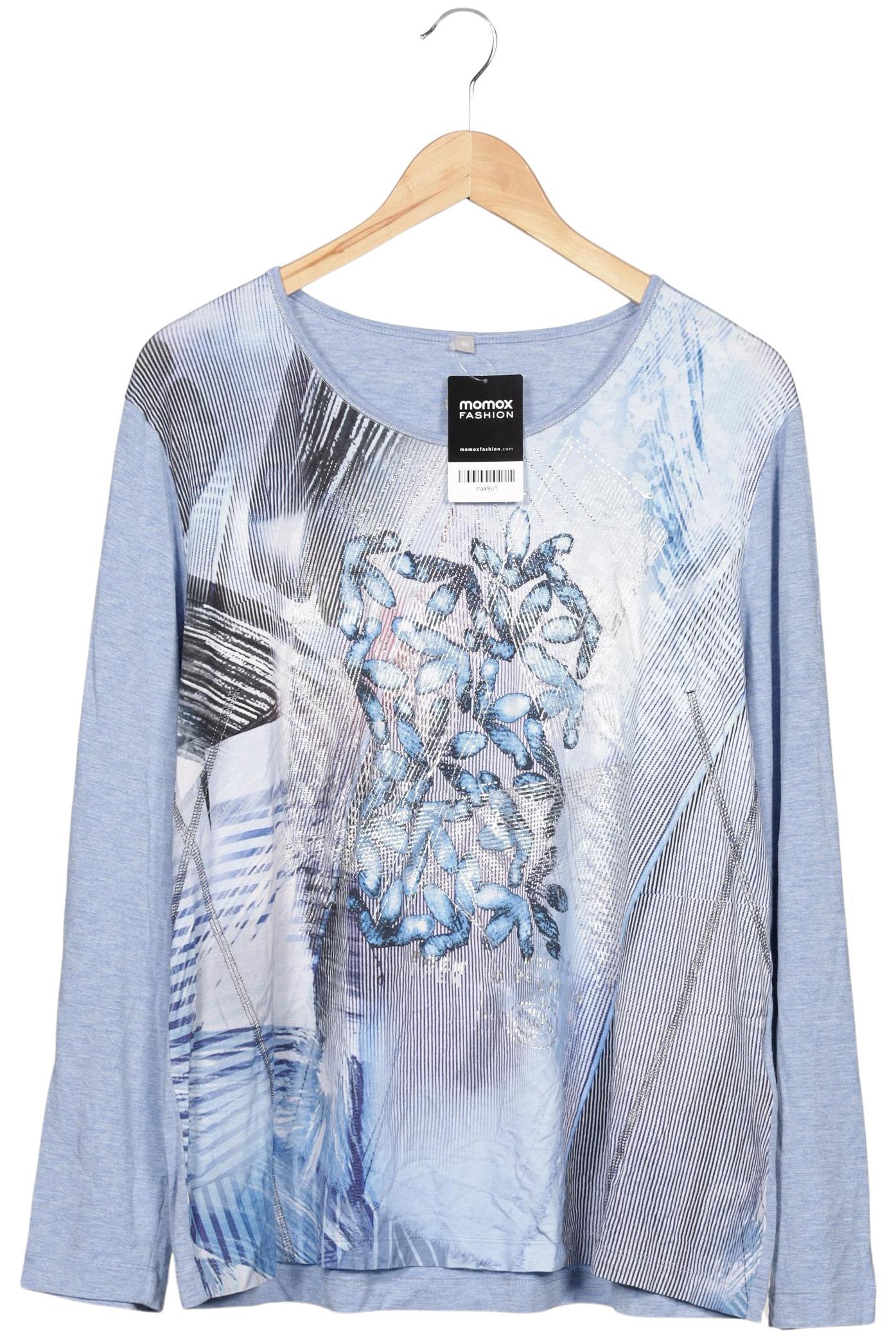 

Rabe Damen Langarmshirt, hellblau, Gr. 46