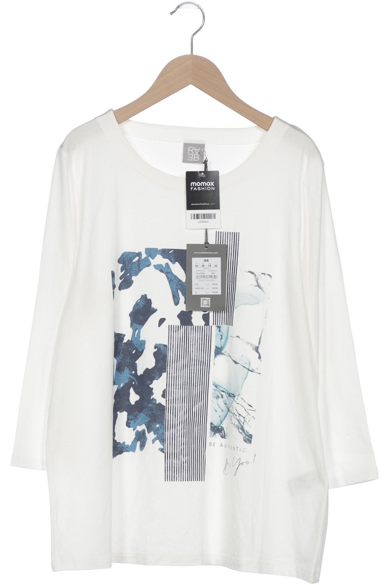 

Rabe Damen Langarmshirt, cremeweiß, Gr. 44