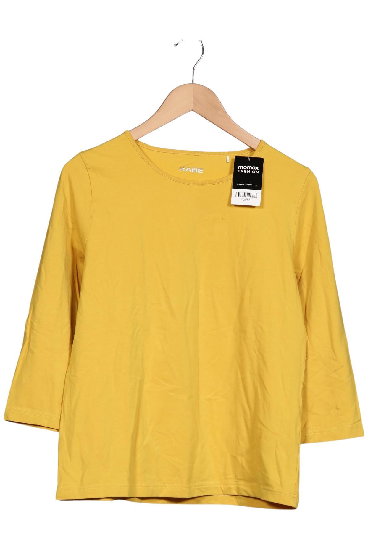 

Rabe Damen Langarmshirt, gelb, Gr. 42