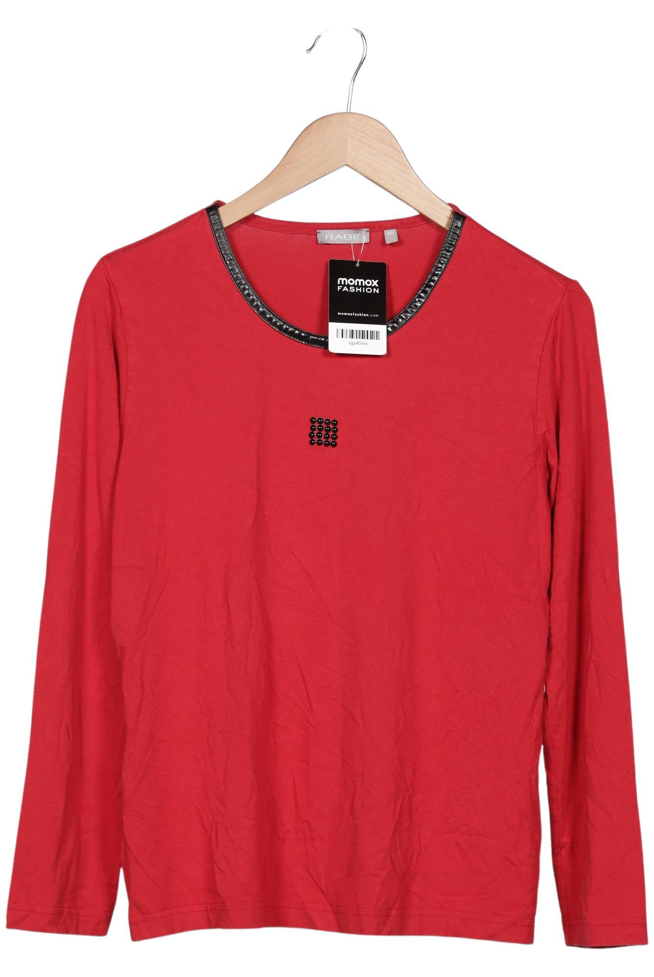 

Rabe Damen Langarmshirt, rot, Gr. 40