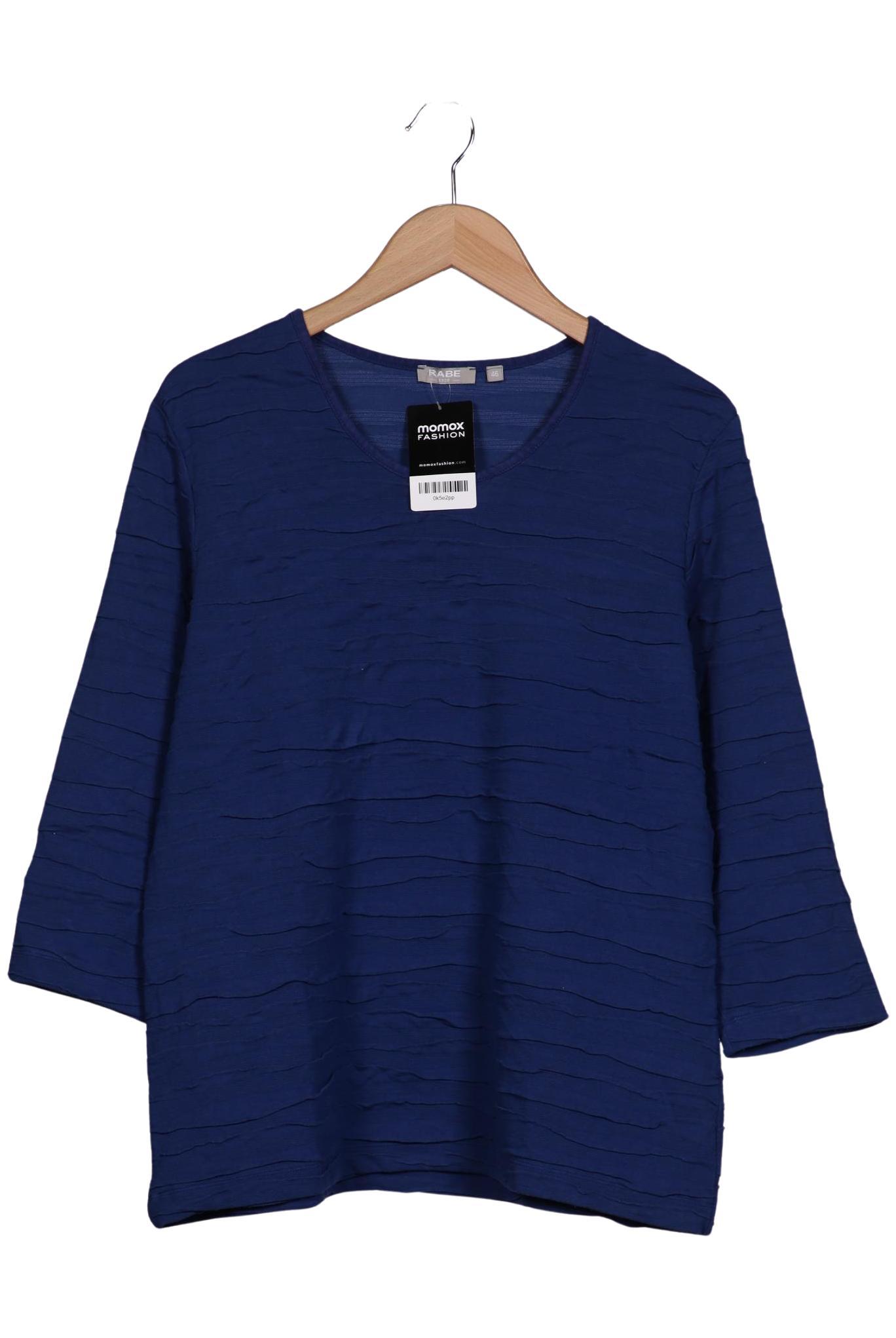 

Rabe Damen Langarmshirt, blau, Gr. 46