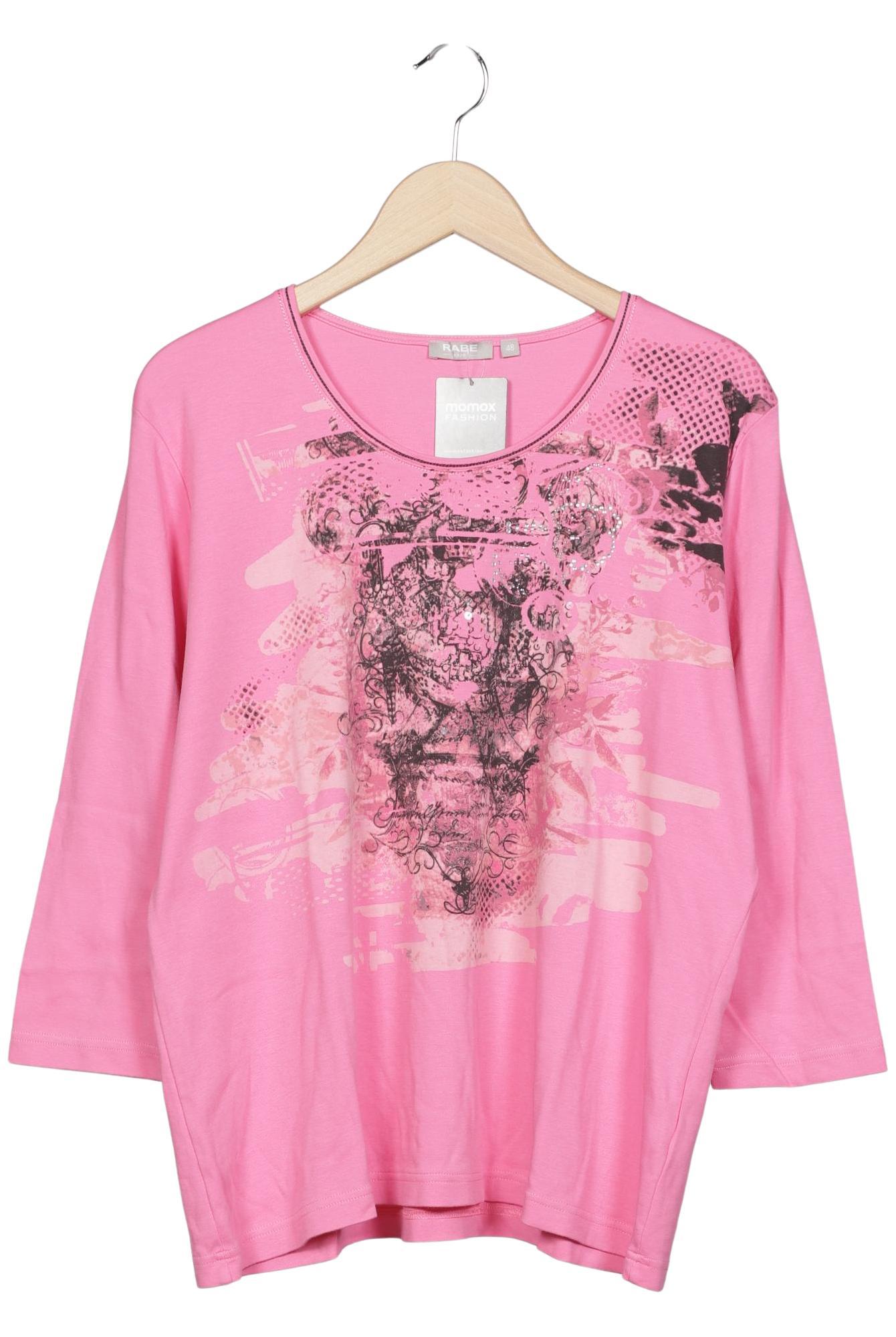 

Rabe Damen Langarmshirt, pink, Gr. 48