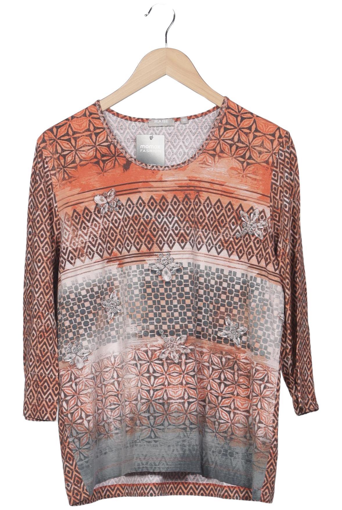 

Rabe Damen Langarmshirt, orange, Gr. 46