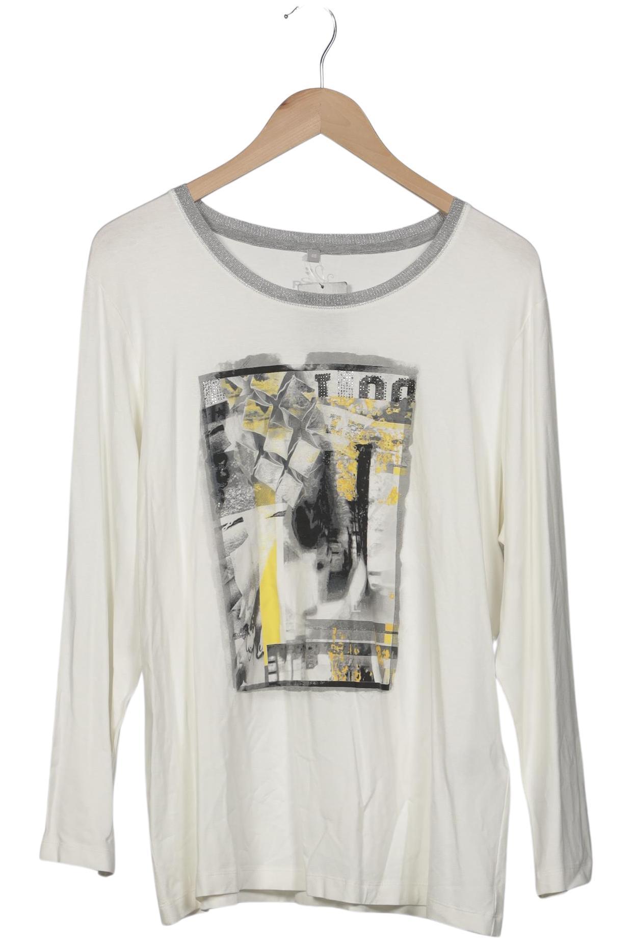 

Rabe Damen Langarmshirt, weiß, Gr. 48