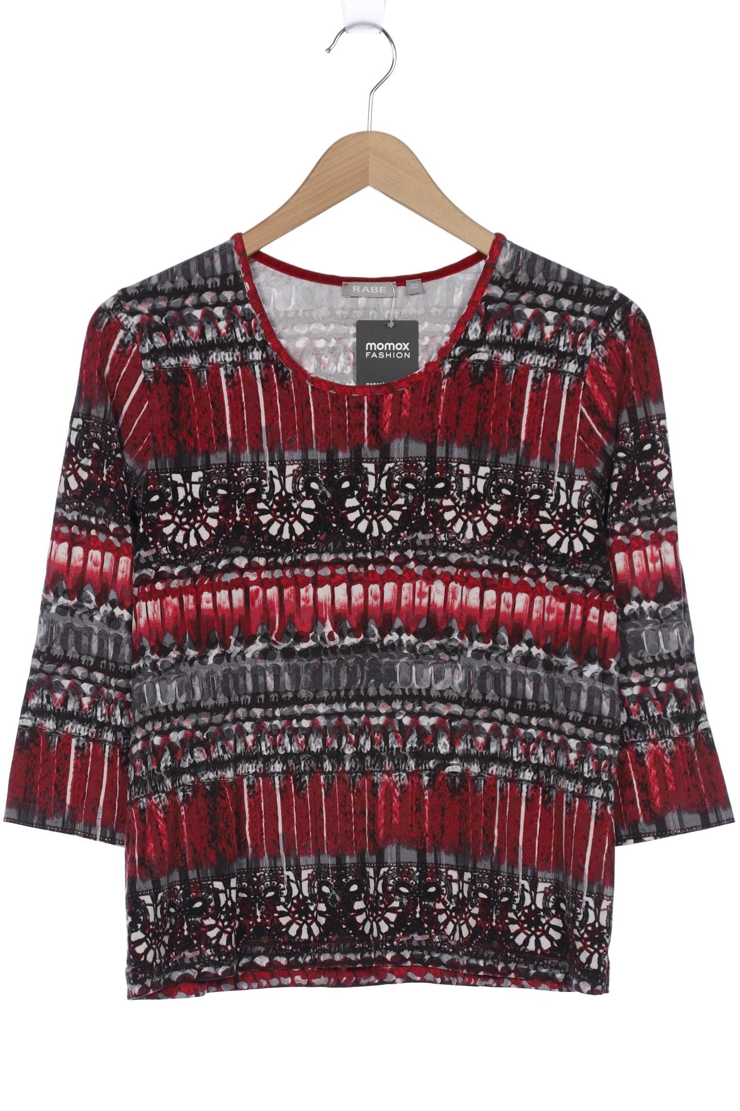 

Rabe Damen Langarmshirt, rot, Gr. 42