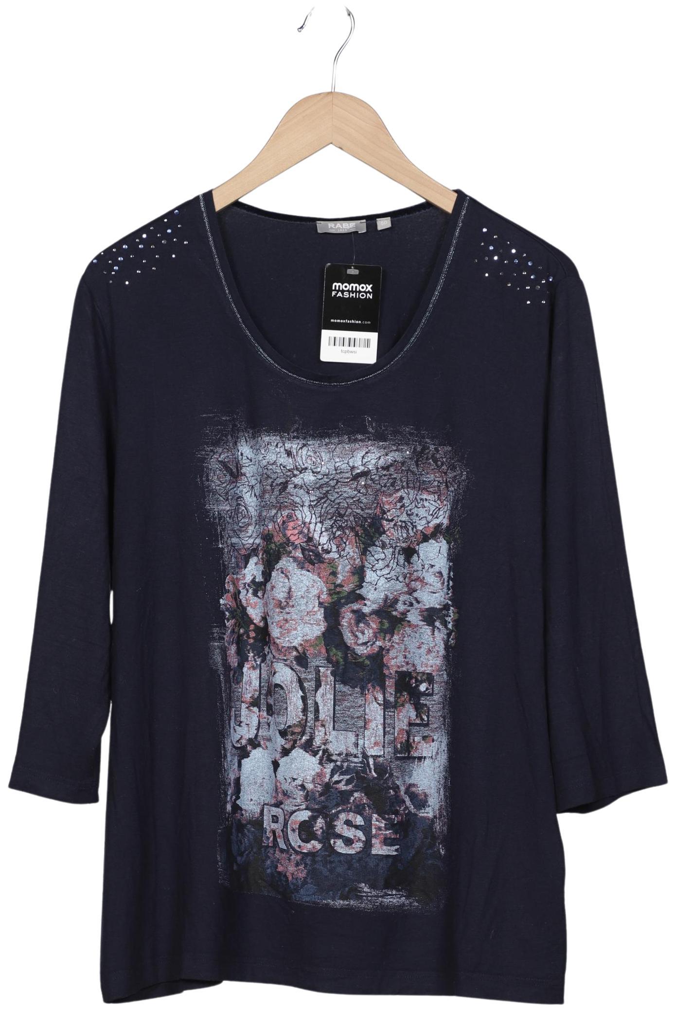 

Rabe Damen Langarmshirt, marineblau, Gr. 50