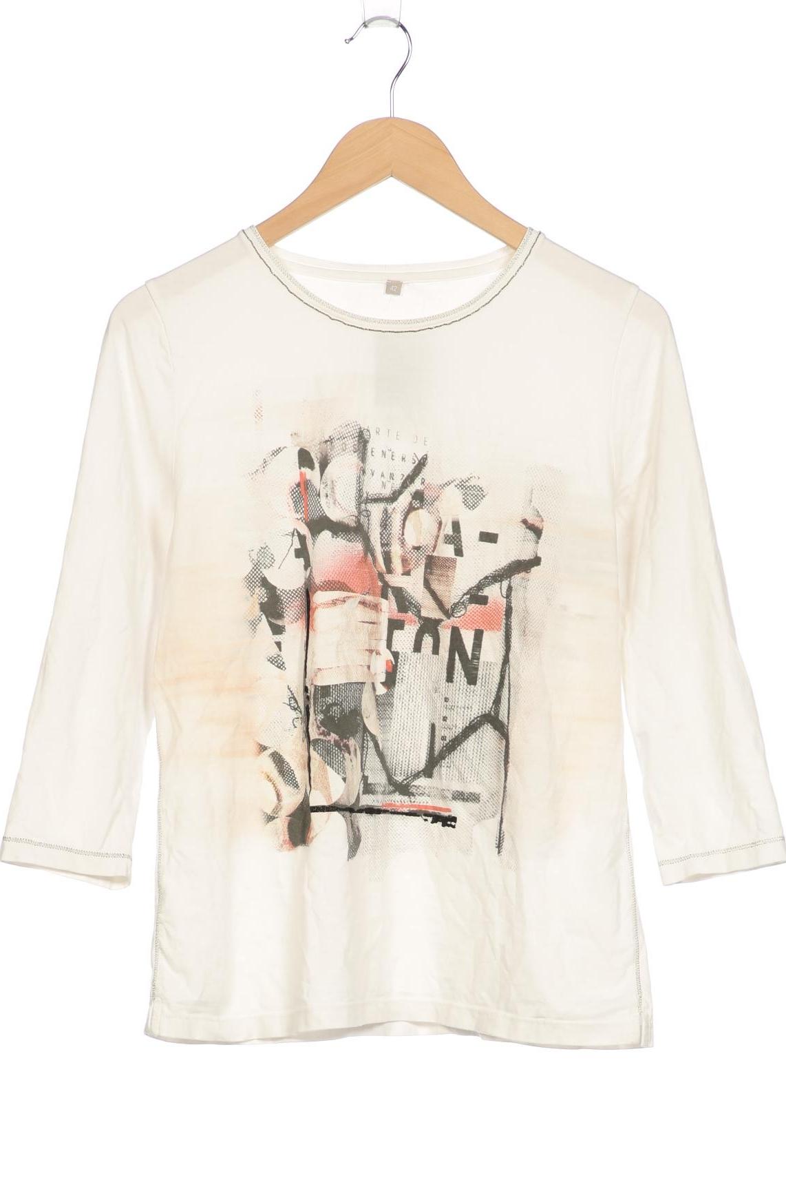 

Rabe Damen Langarmshirt, weiß, Gr. 42