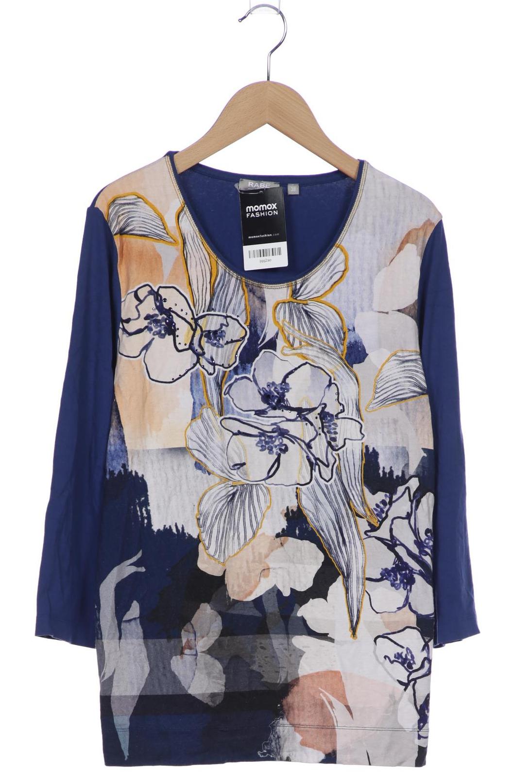 

Rabe Damen Langarmshirt, blau, Gr. 38