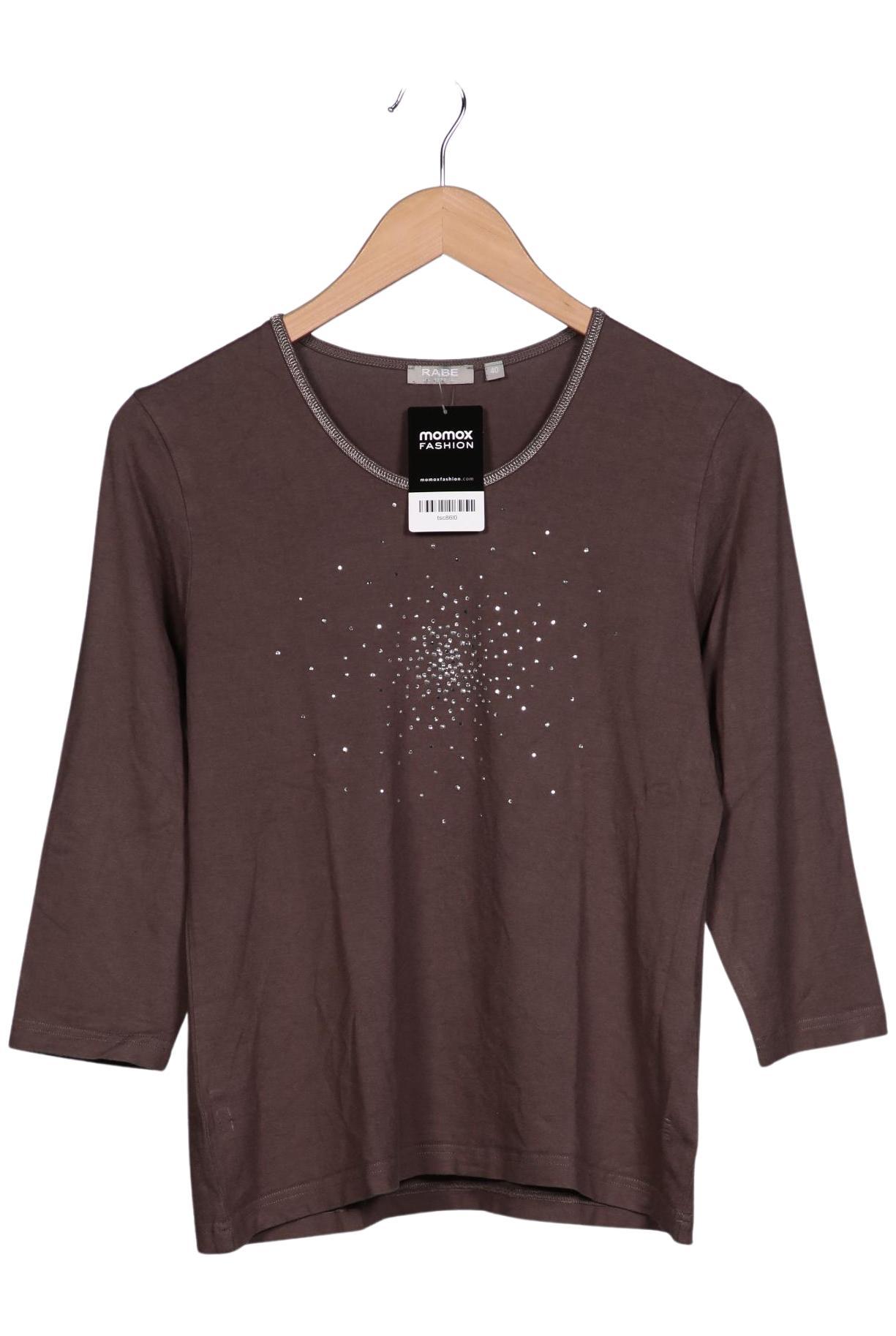 

Rabe Damen Langarmshirt, braun, Gr. 40