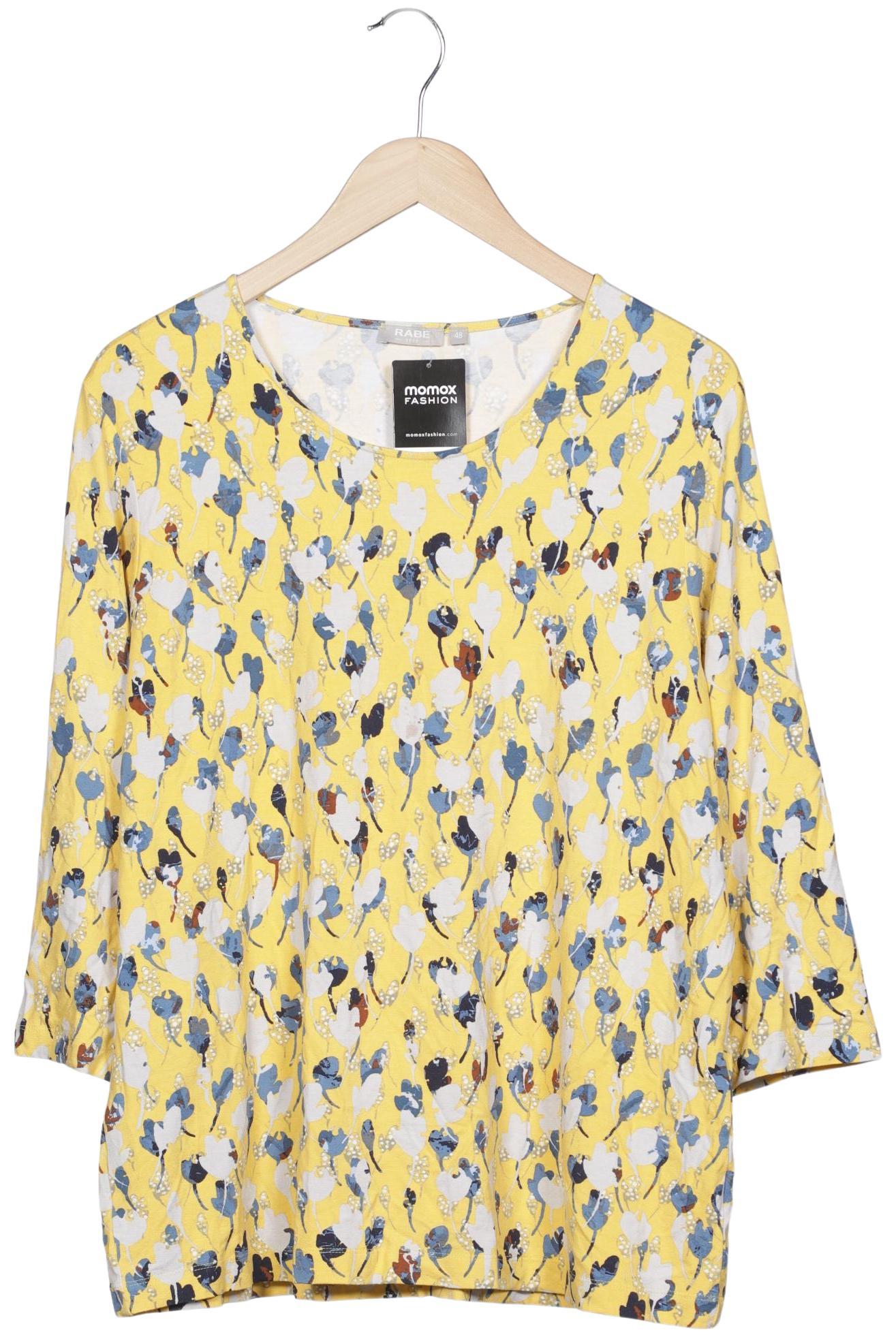 

Rabe Damen Langarmshirt, gelb, Gr. 48