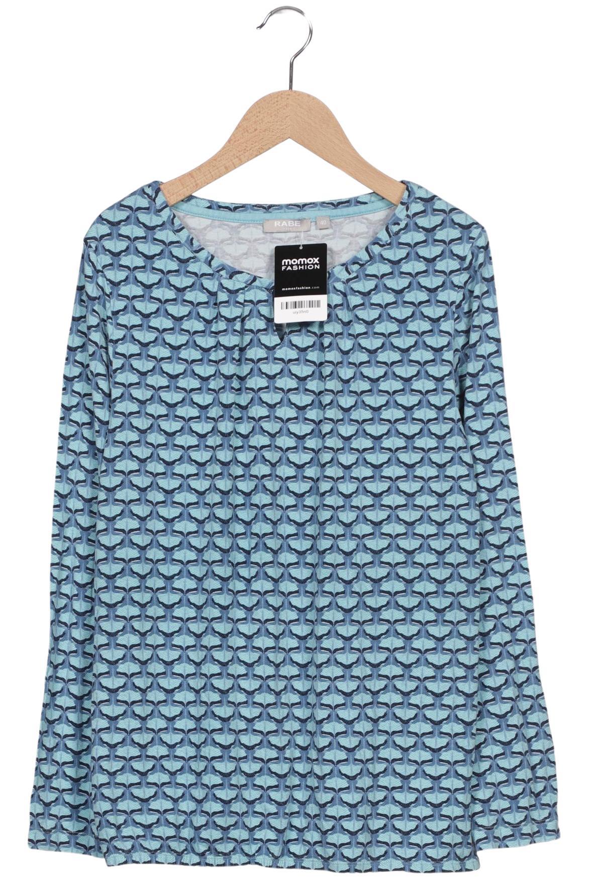 

Rabe Damen Langarmshirt, blau, Gr. 40
