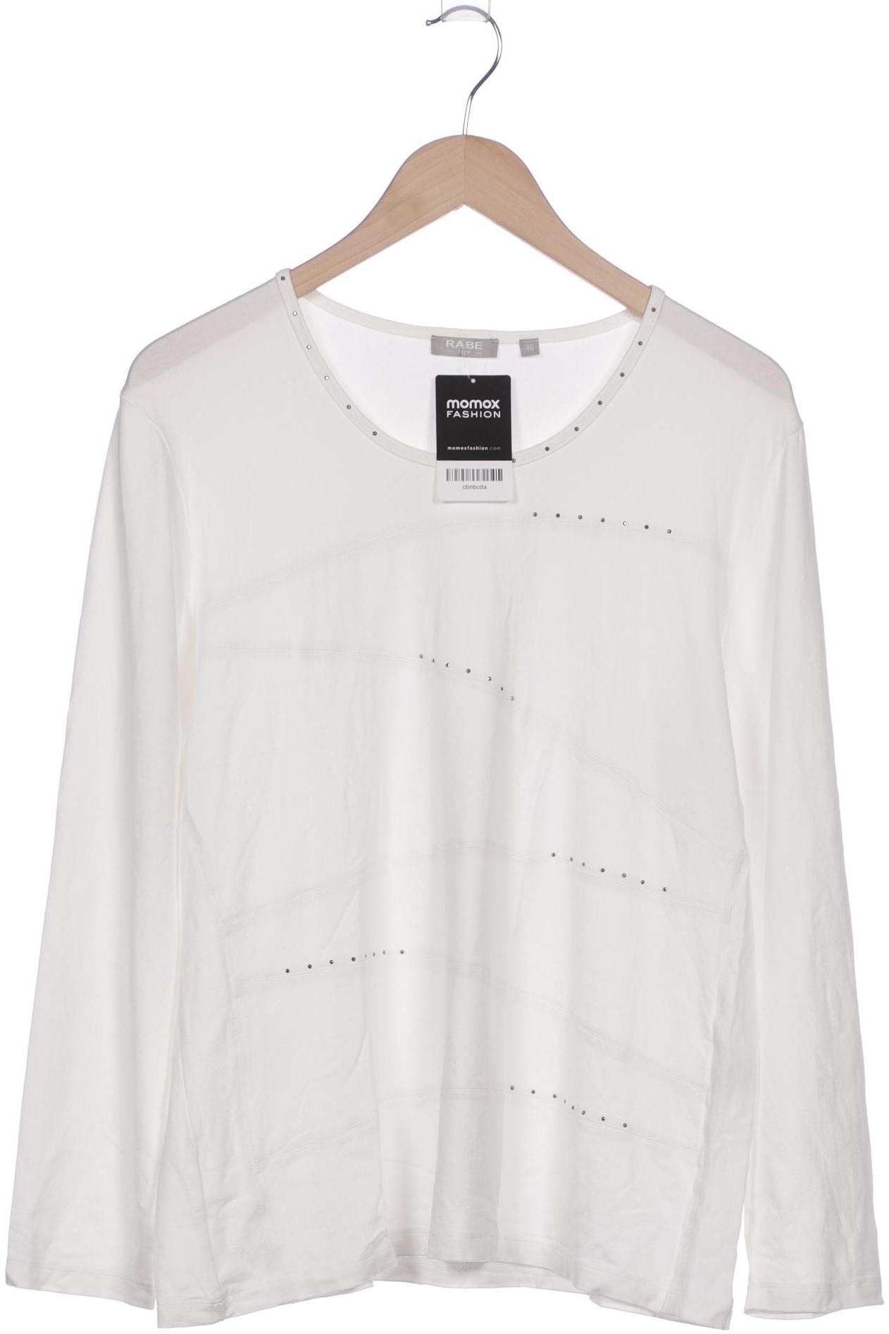 

Rabe Damen Langarmshirt, weiß, Gr. 46