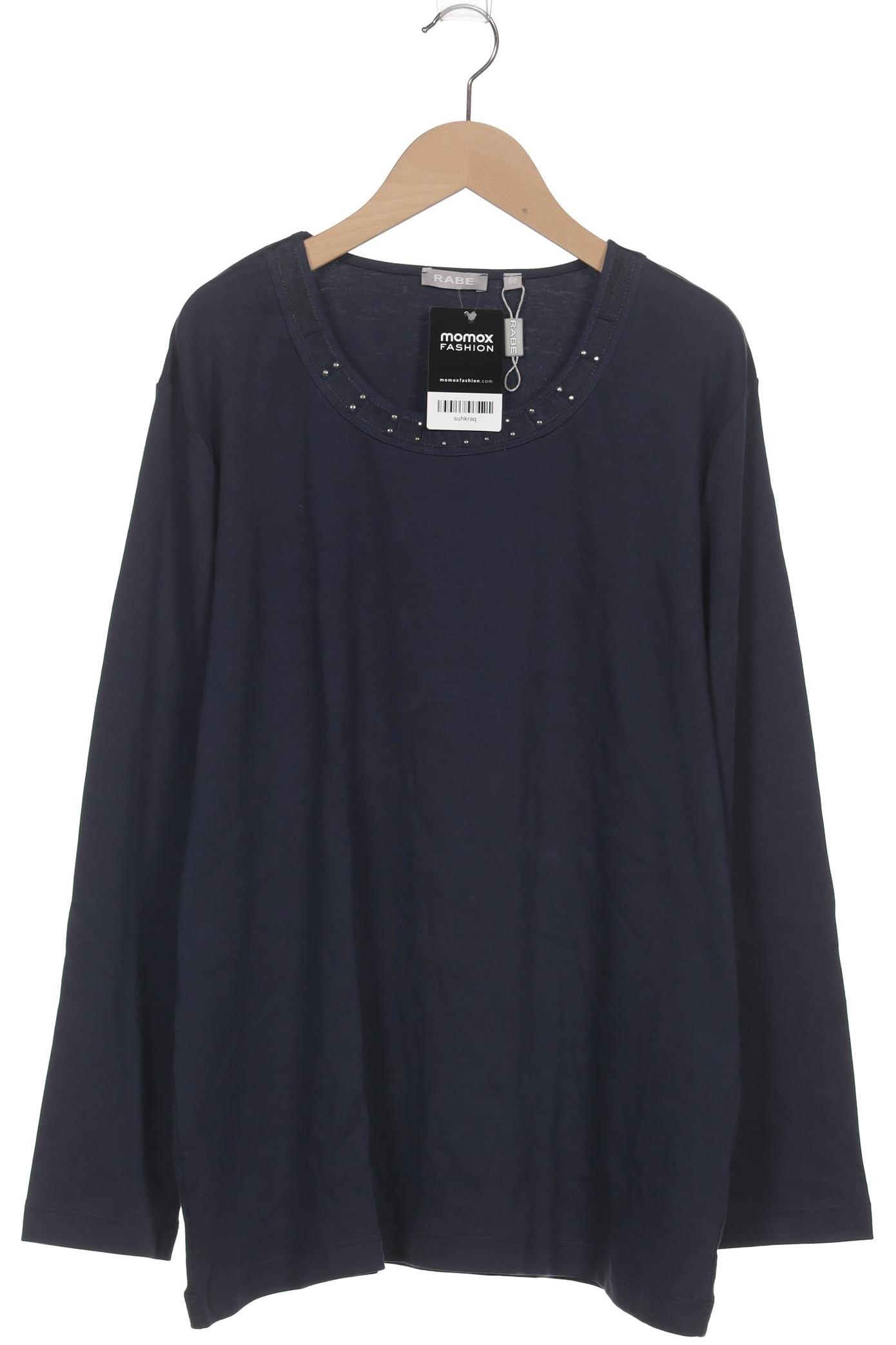 

Rabe Damen Langarmshirt, marineblau, Gr. 50