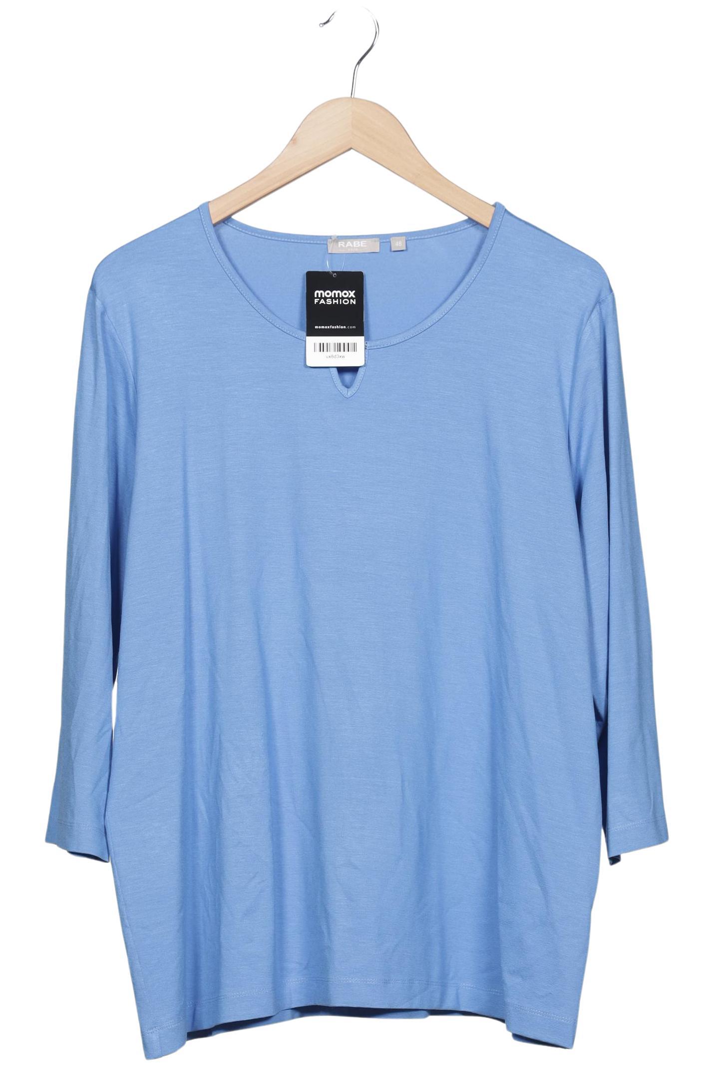

Rabe Damen Langarmshirt, hellblau, Gr. 48