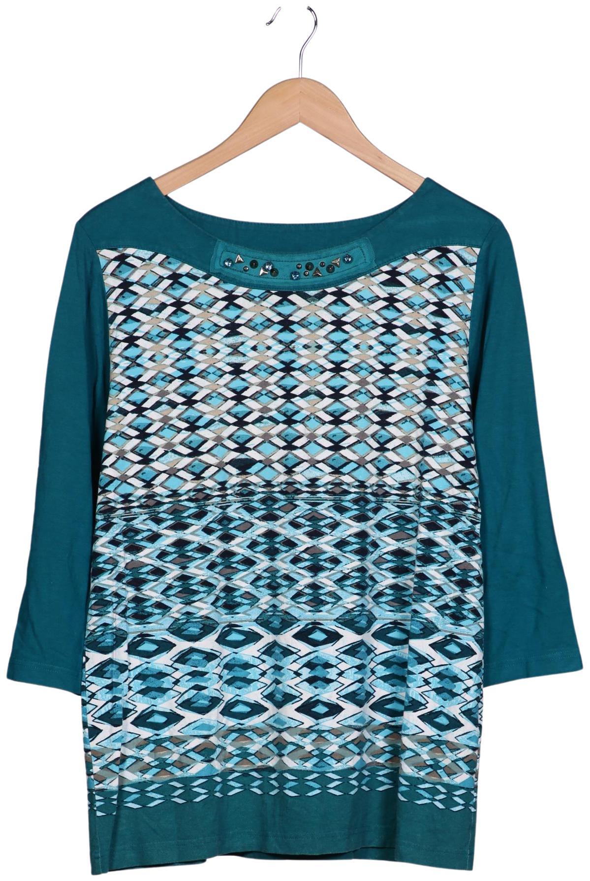 

Rabe Damen Langarmshirt, türkis, Gr. 44