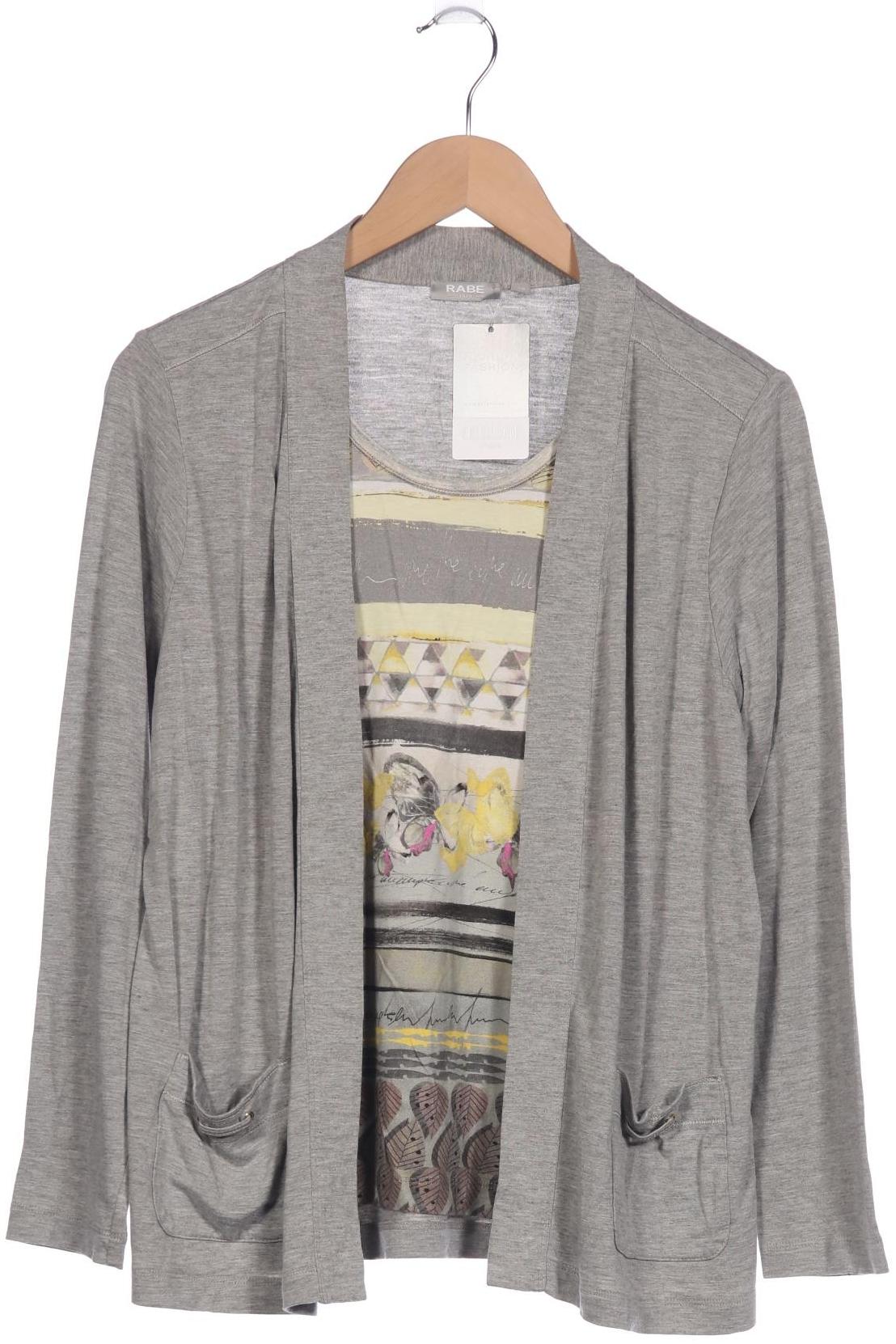 

Rabe Damen Langarmshirt, grau, Gr. 40