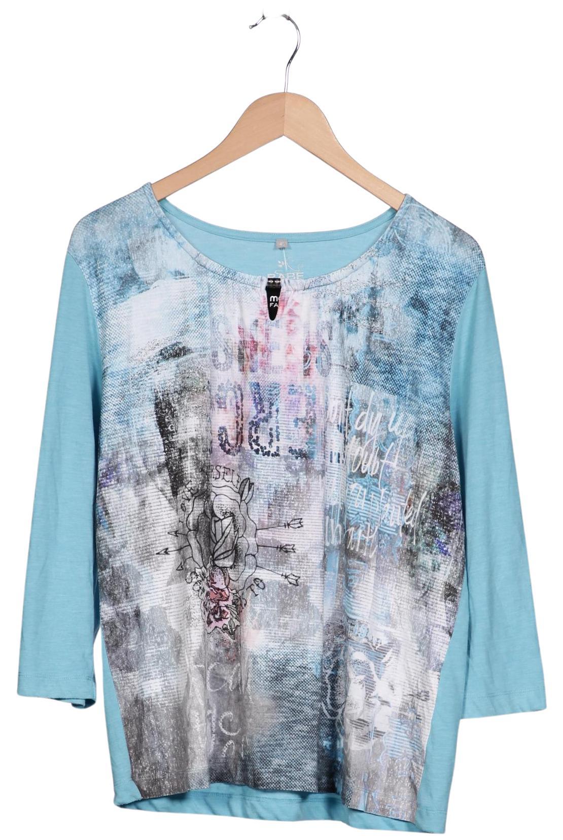 

Rabe Damen Langarmshirt, hellblau, Gr. 46