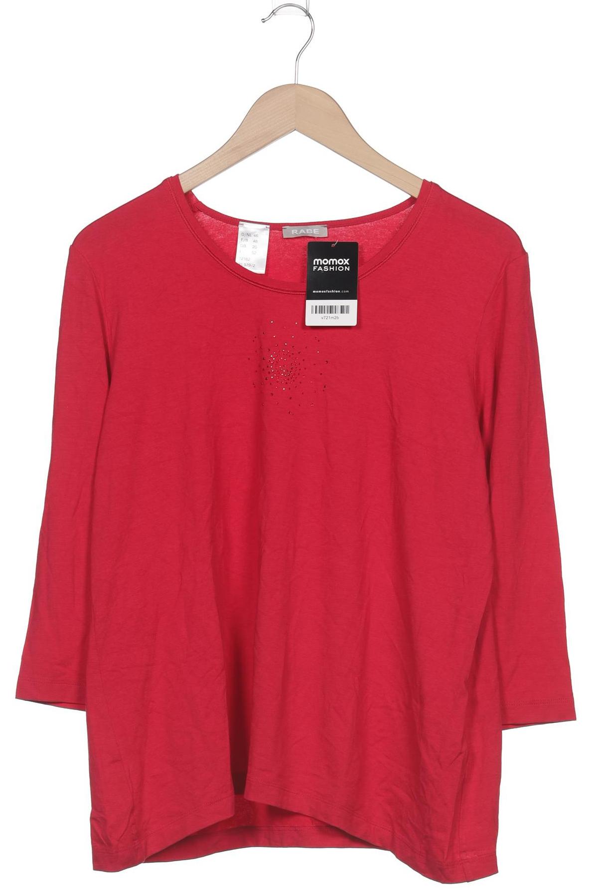 

Rabe Damen Langarmshirt, rot, Gr. 46