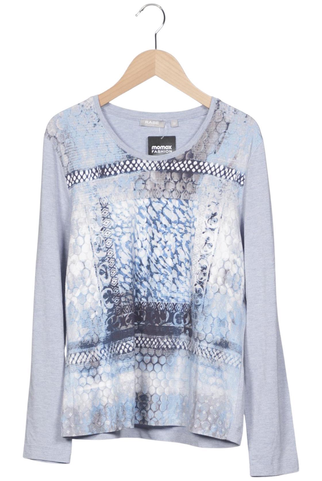 

Rabe Damen Langarmshirt, hellblau, Gr. 38