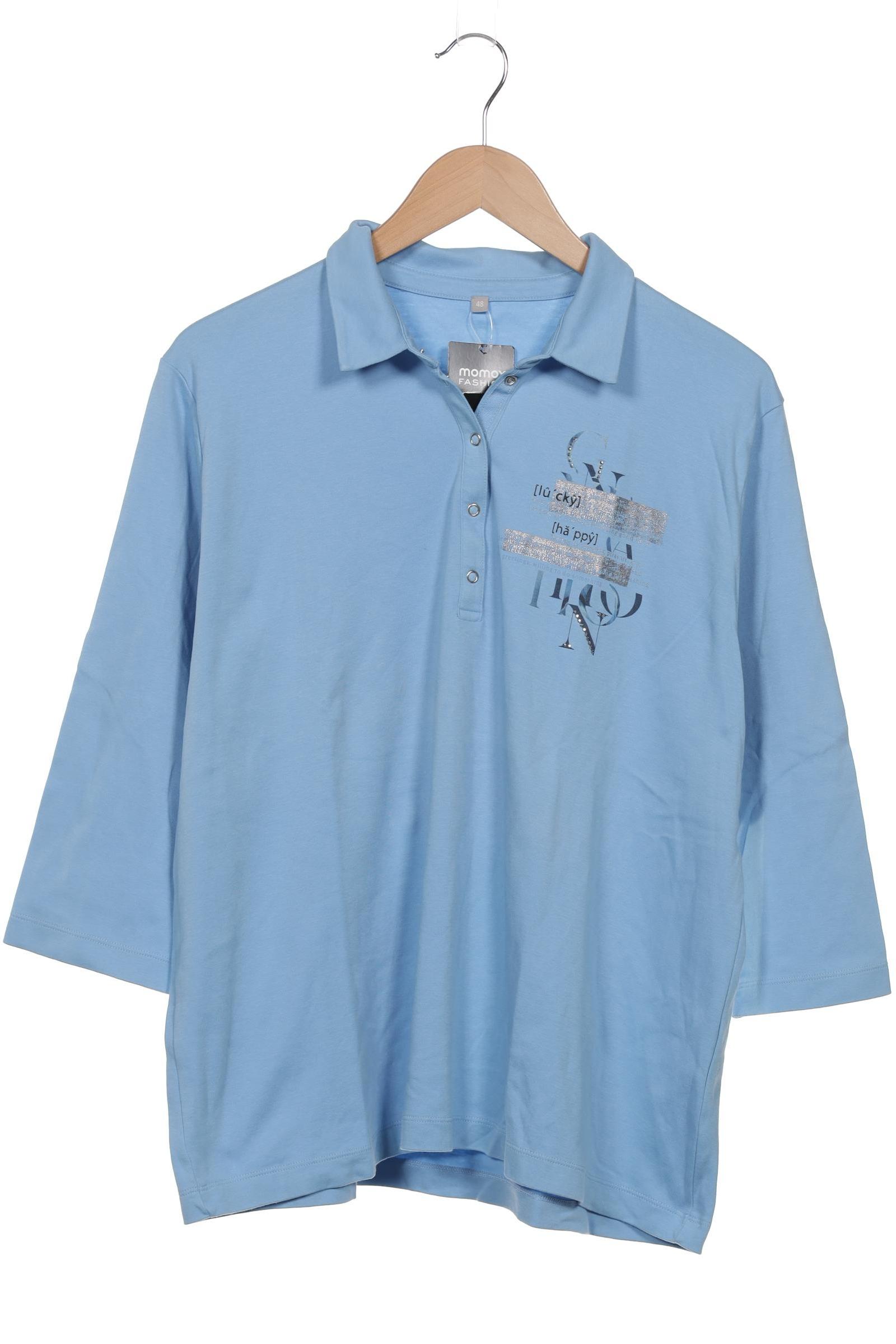 

Rabe Damen Langarmshirt, blau, Gr. 48