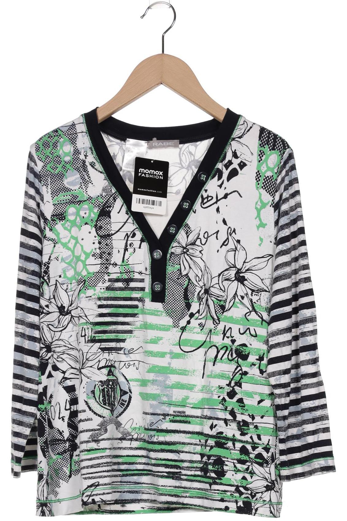 

Rabe Damen Langarmshirt, weiß, Gr. 38