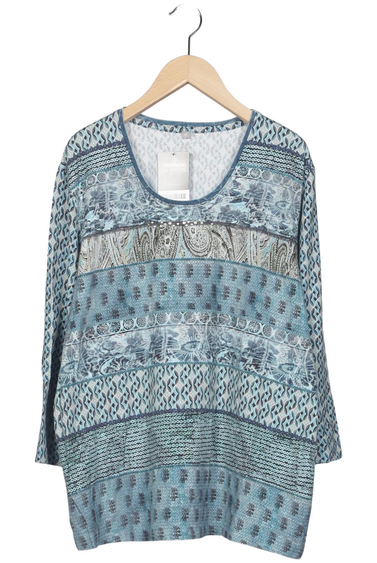 

Rabe Damen Langarmshirt, hellblau, Gr. 48