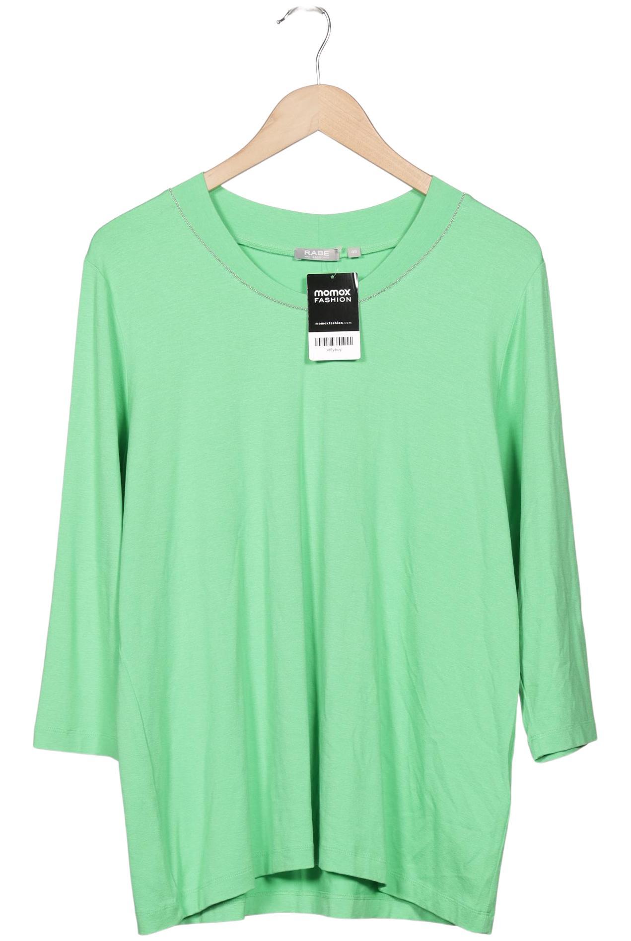 

Rabe Damen Langarmshirt, hellgrün, Gr. 48